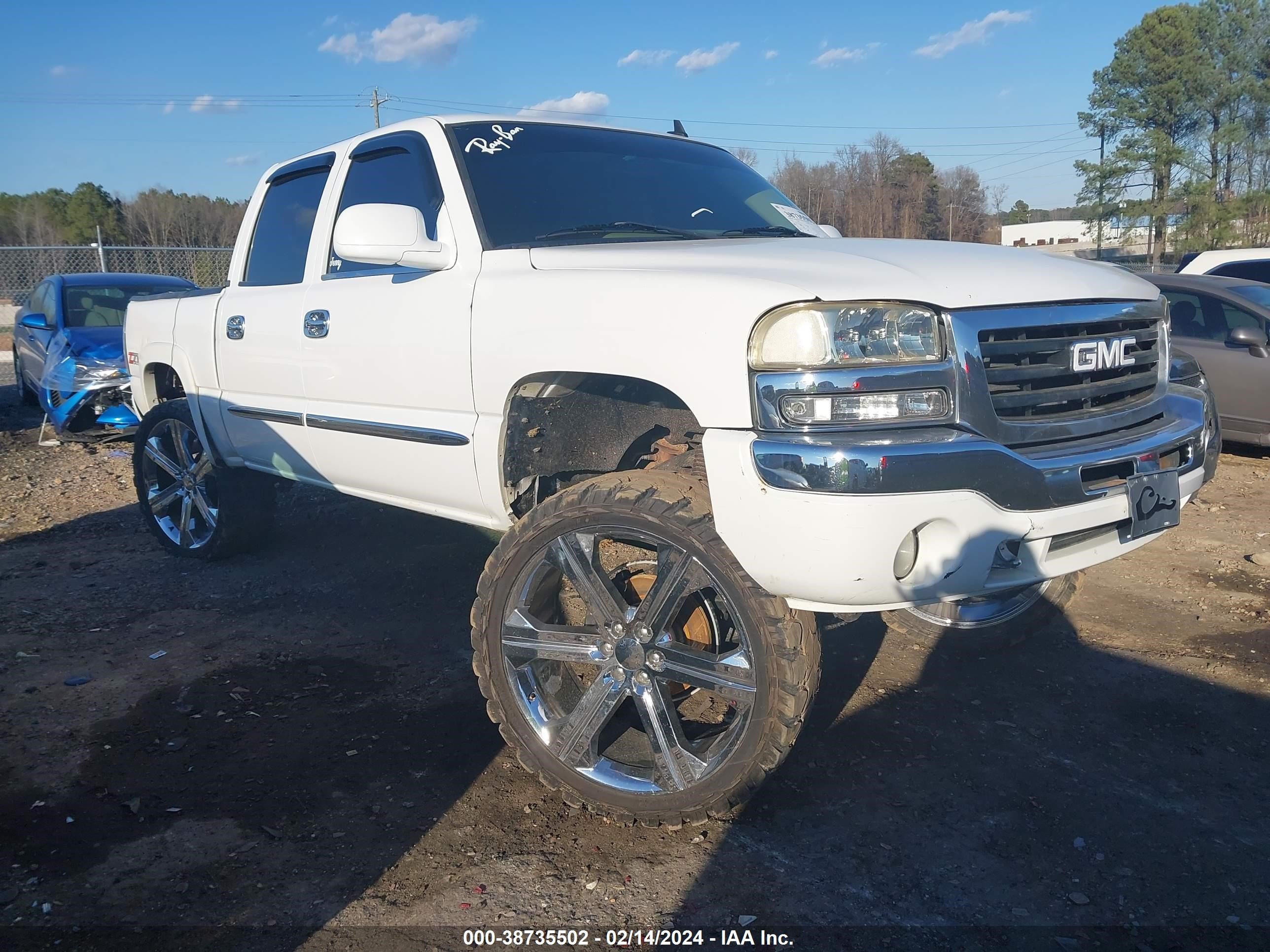 GMC SIERRA 2006 2gtek13t161103291