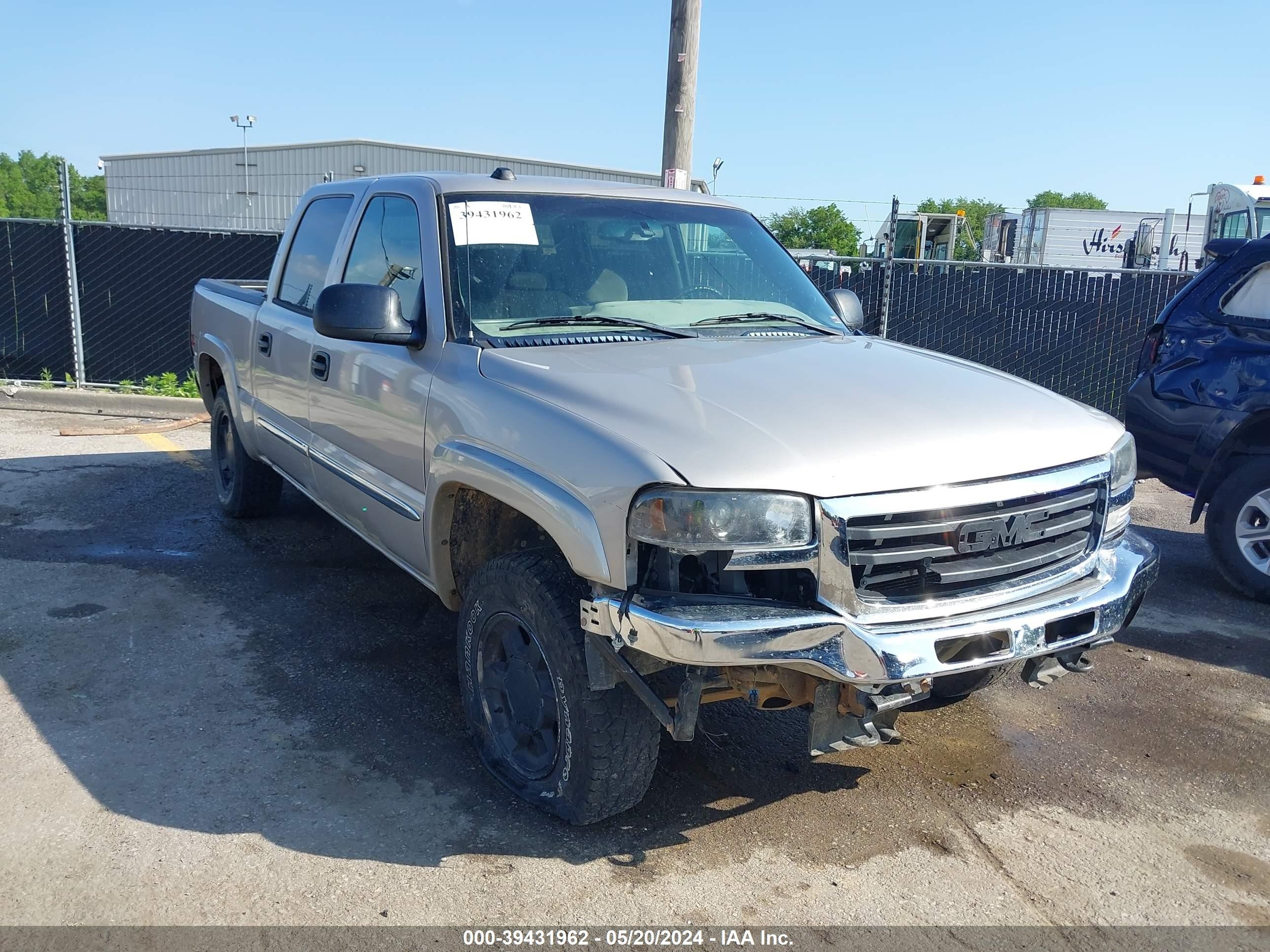 GMC SIERRA 2005 2gtek13t651138066