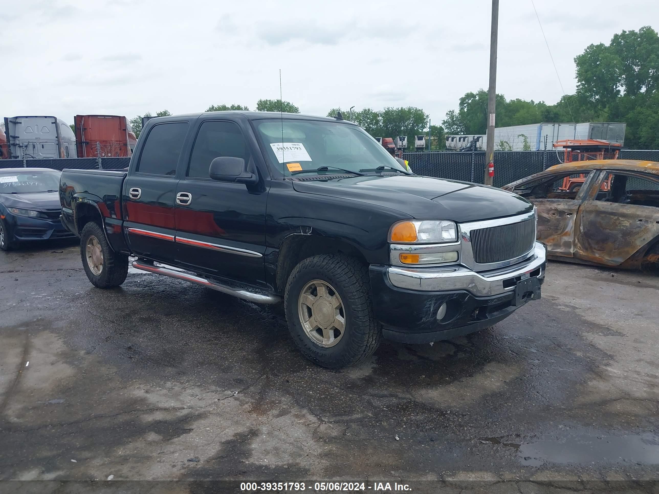 GMC SIERRA 2006 2gtek13t861226361