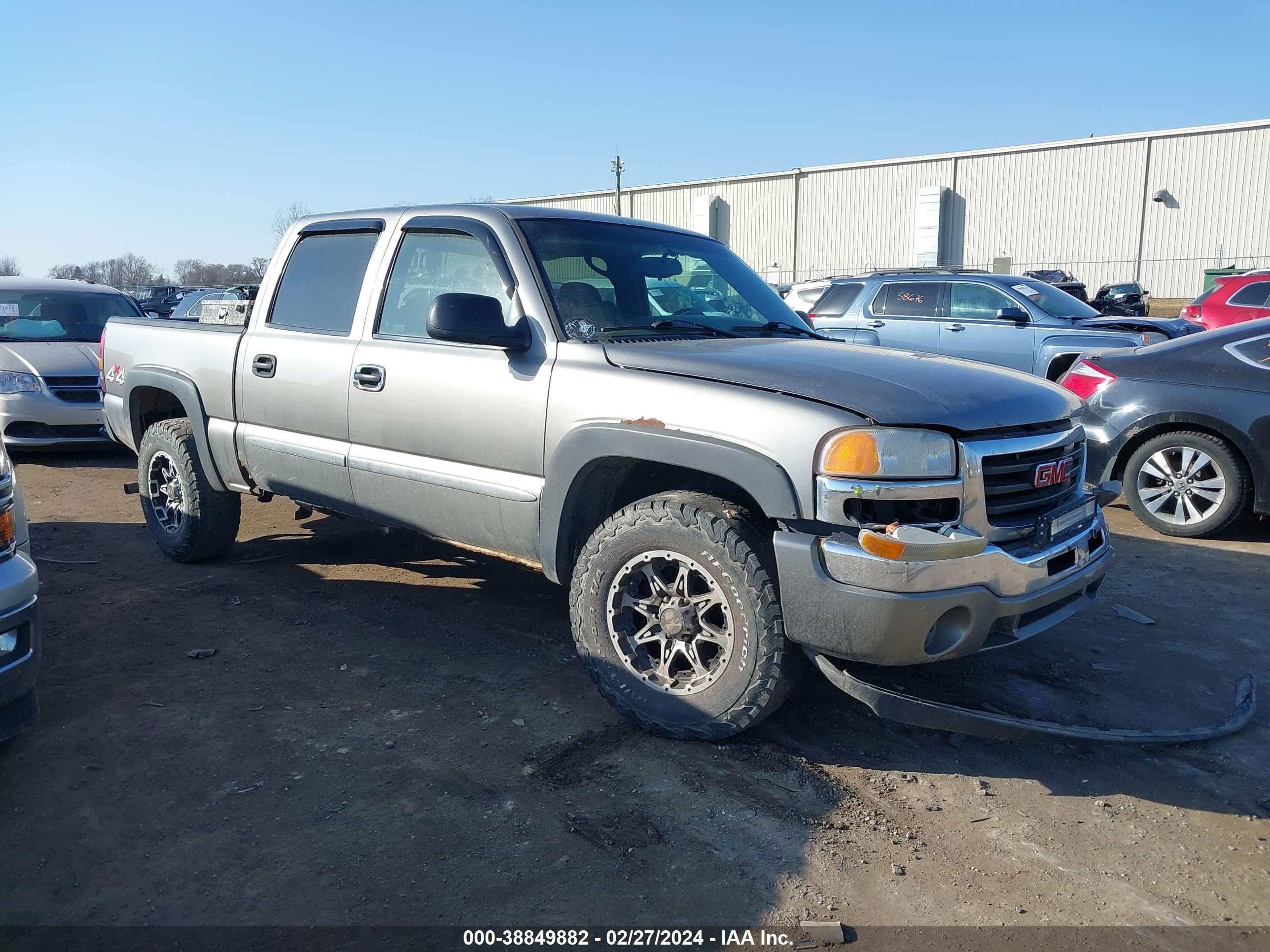 GMC SIERRA 2007 2gtek13v971122142