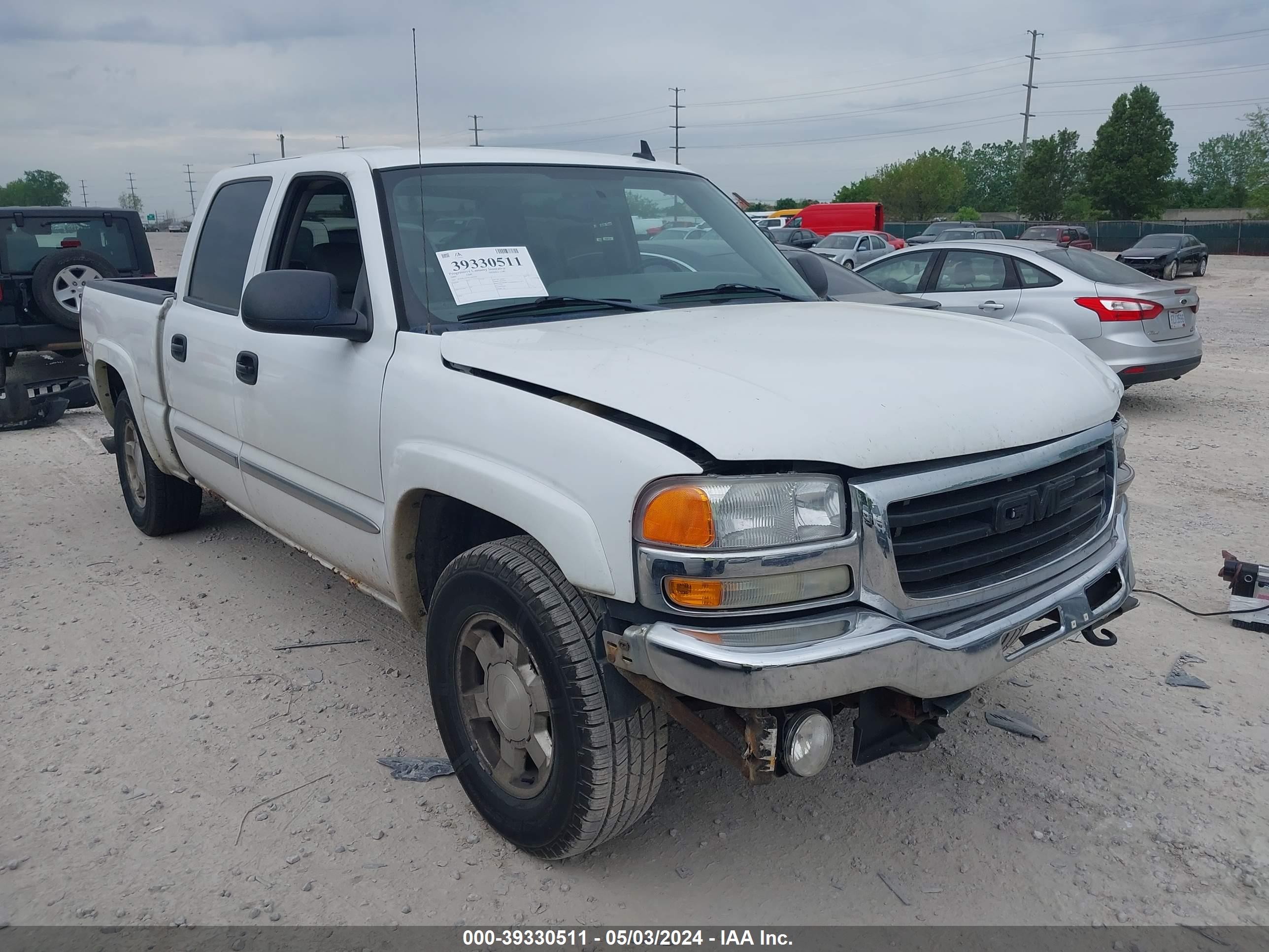 GMC SIERRA 2006 2gtek13zx61283360