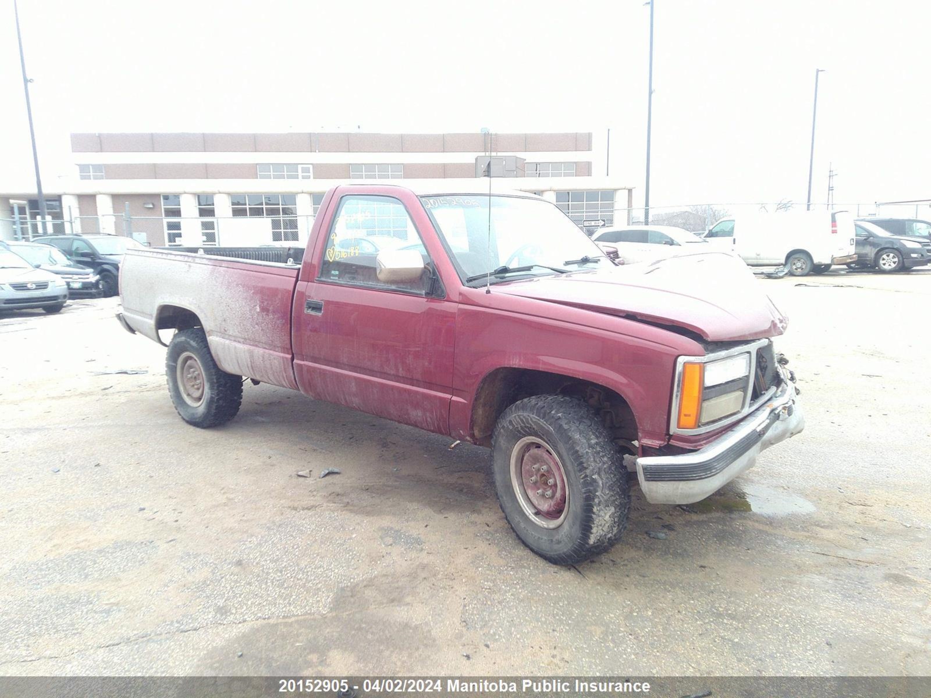 GMC NULL 1991 2gtek14c8m1516188