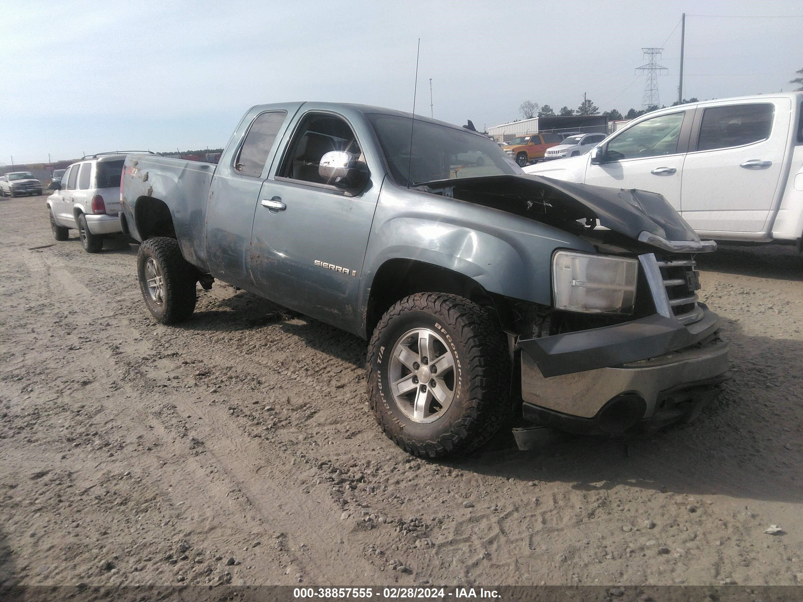 GMC SIERRA 2008 2gtek190281212875