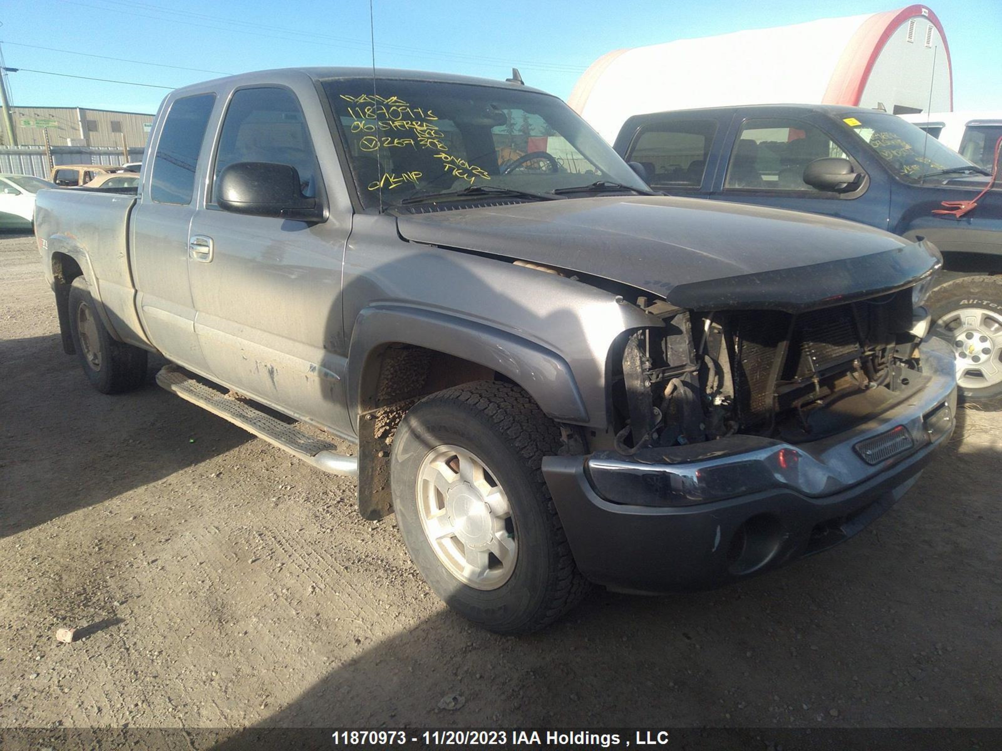 GMC SIERRA 2006 2gtek19b261267308