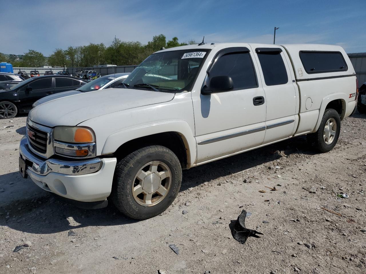 GMC SIERRA 2005 2gtek19b651312426