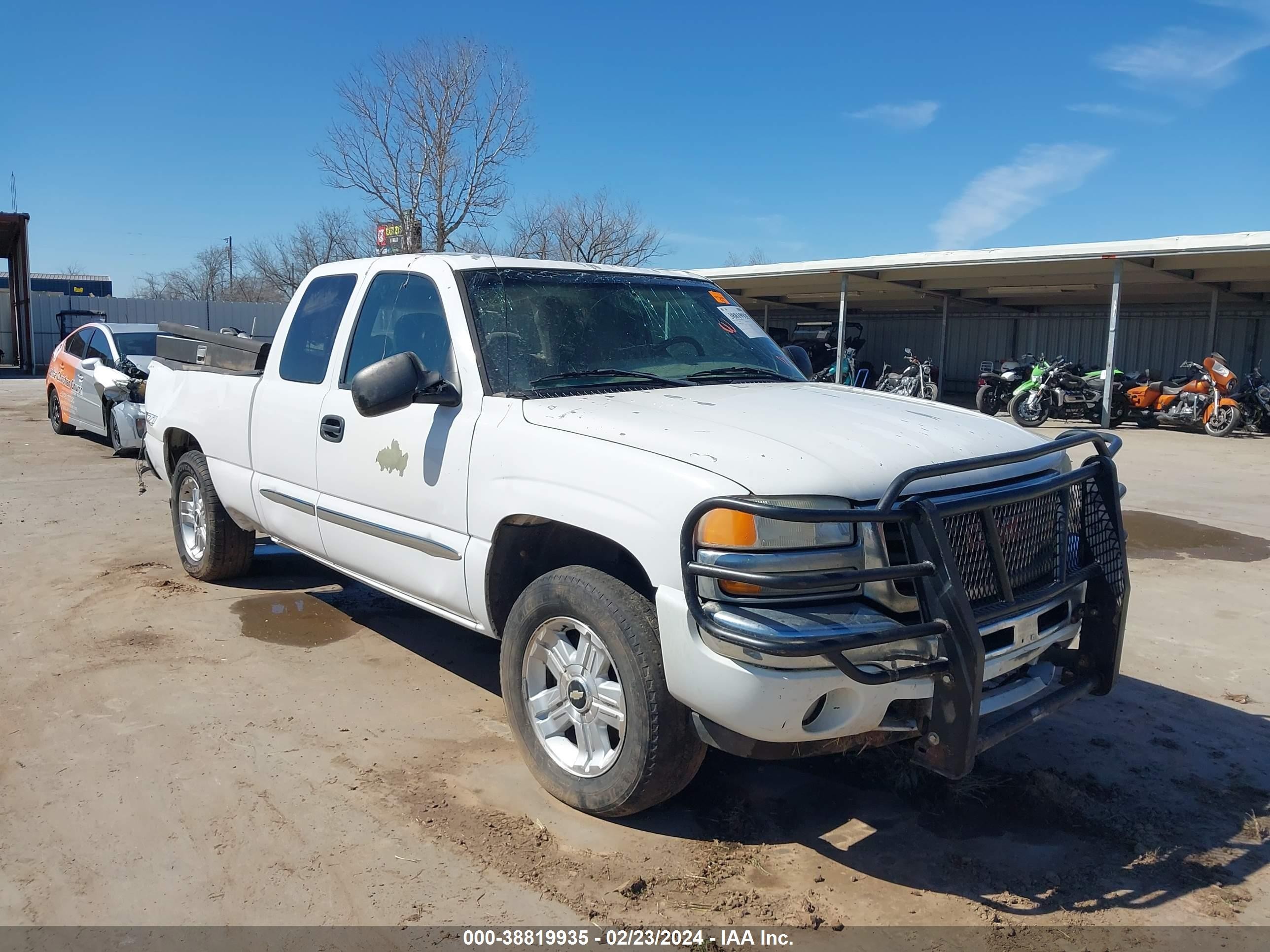 GMC SIERRA 2005 2gtek19bx51332808