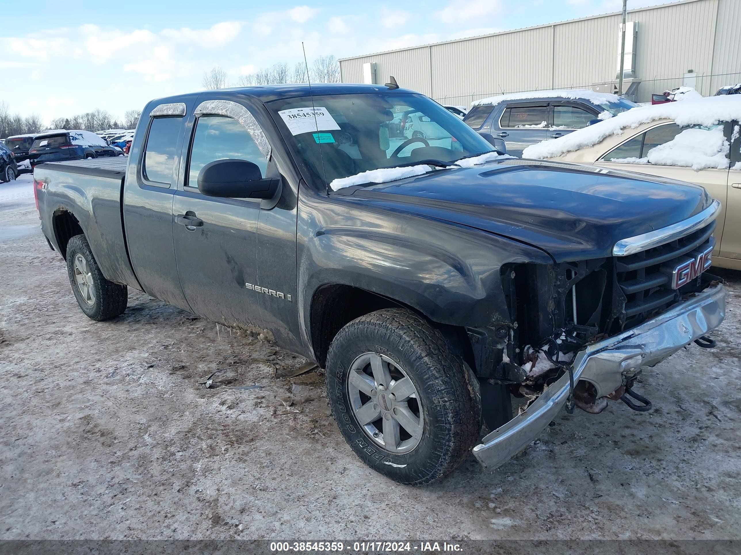 GMC SIERRA 2008 2gtek19j281288542