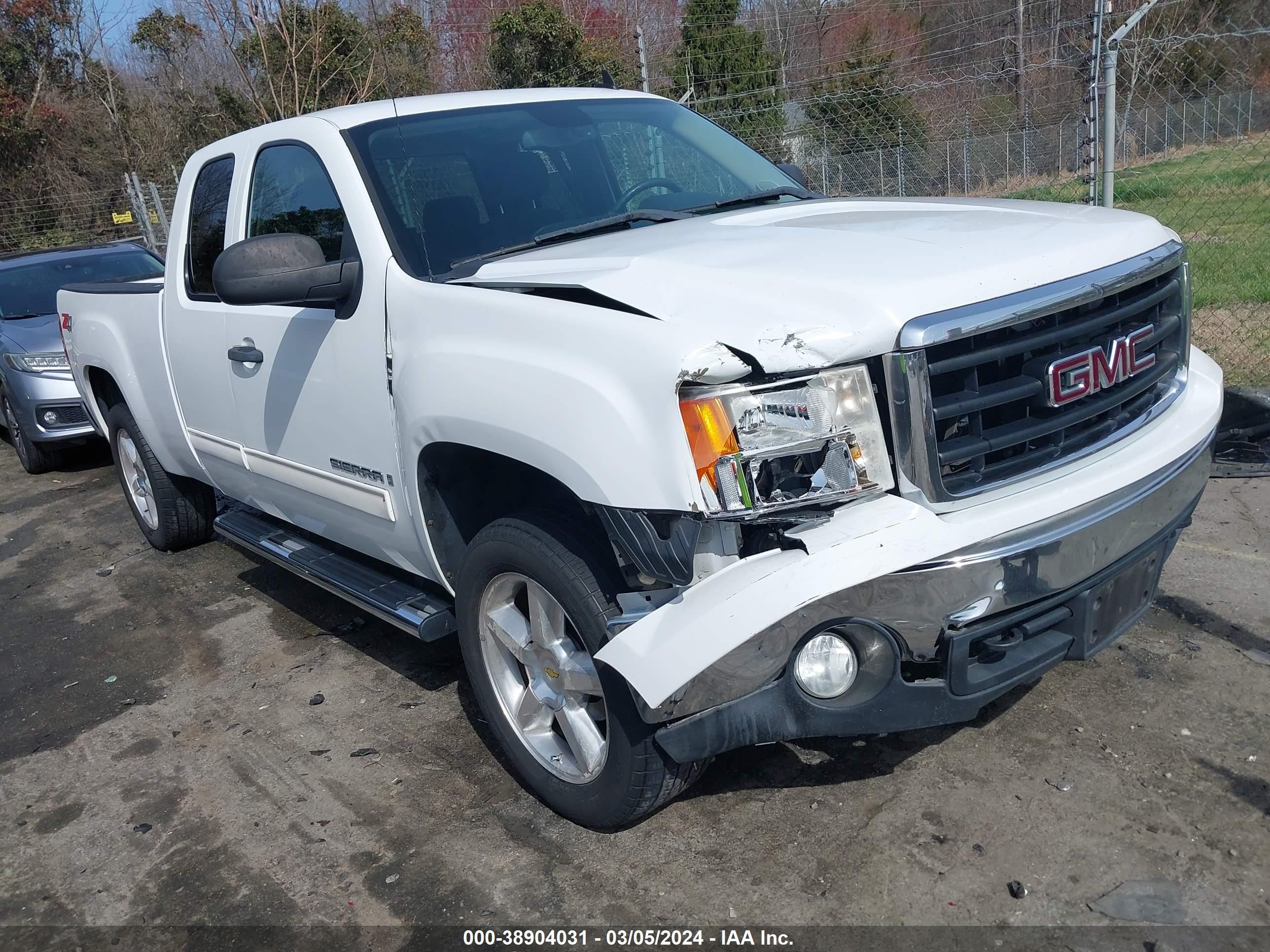 GMC SIERRA 2008 2gtek19j581325714