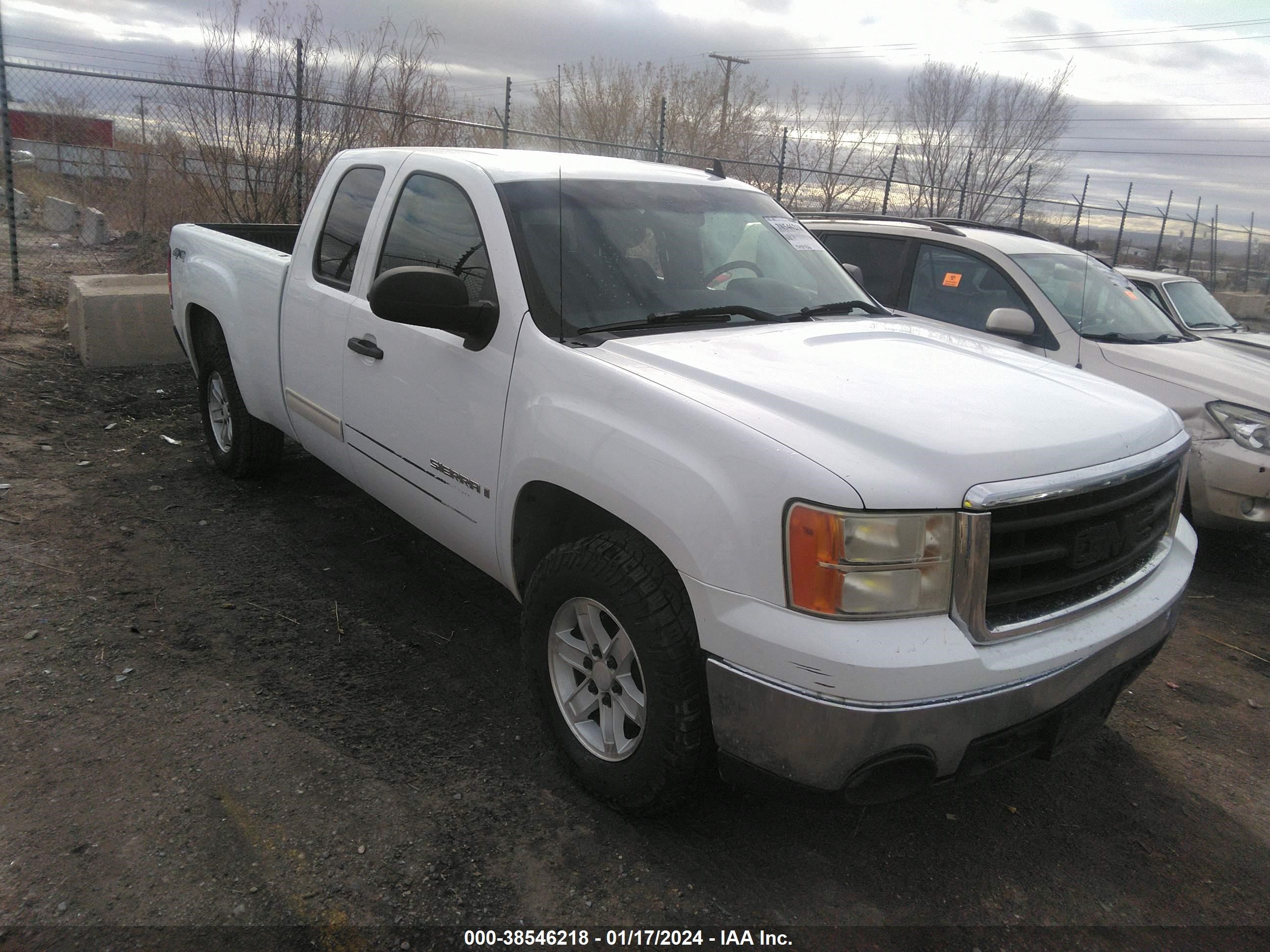 GMC SIERRA 2008 2gtek19j881241256