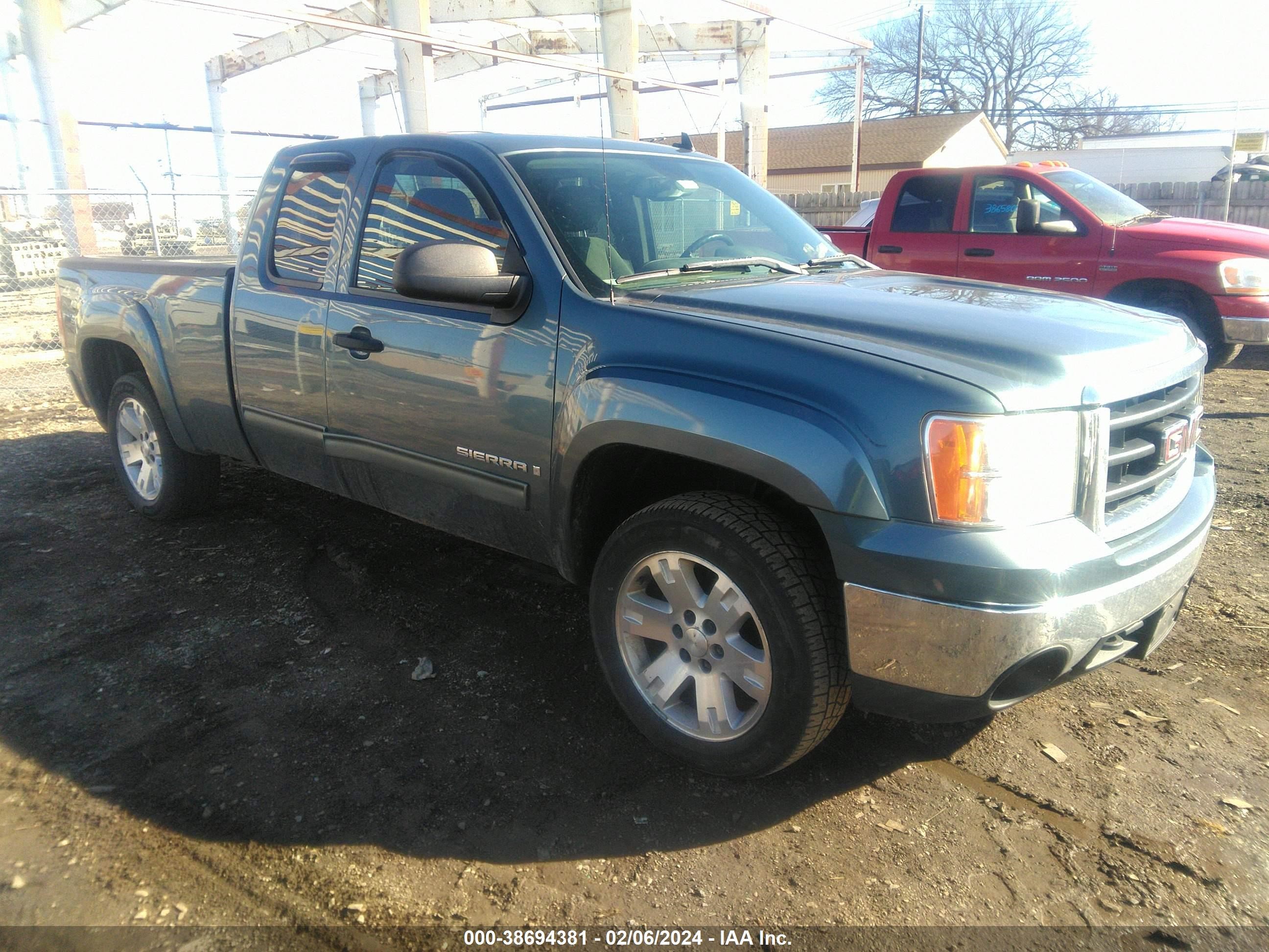 GMC SIERRA 2008 2gtek19j981278669