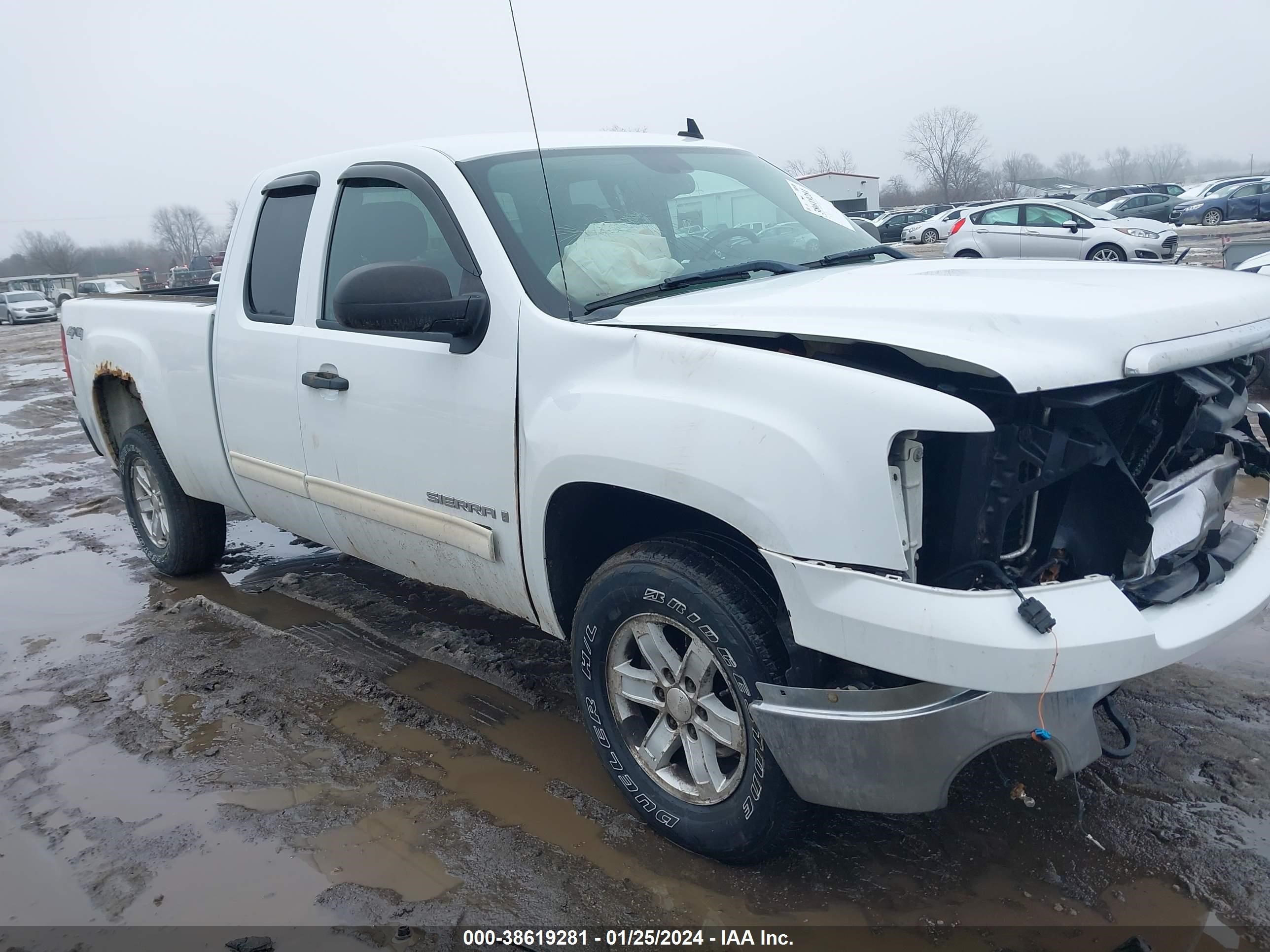 GMC SIERRA 2008 2gtek19jx81310044