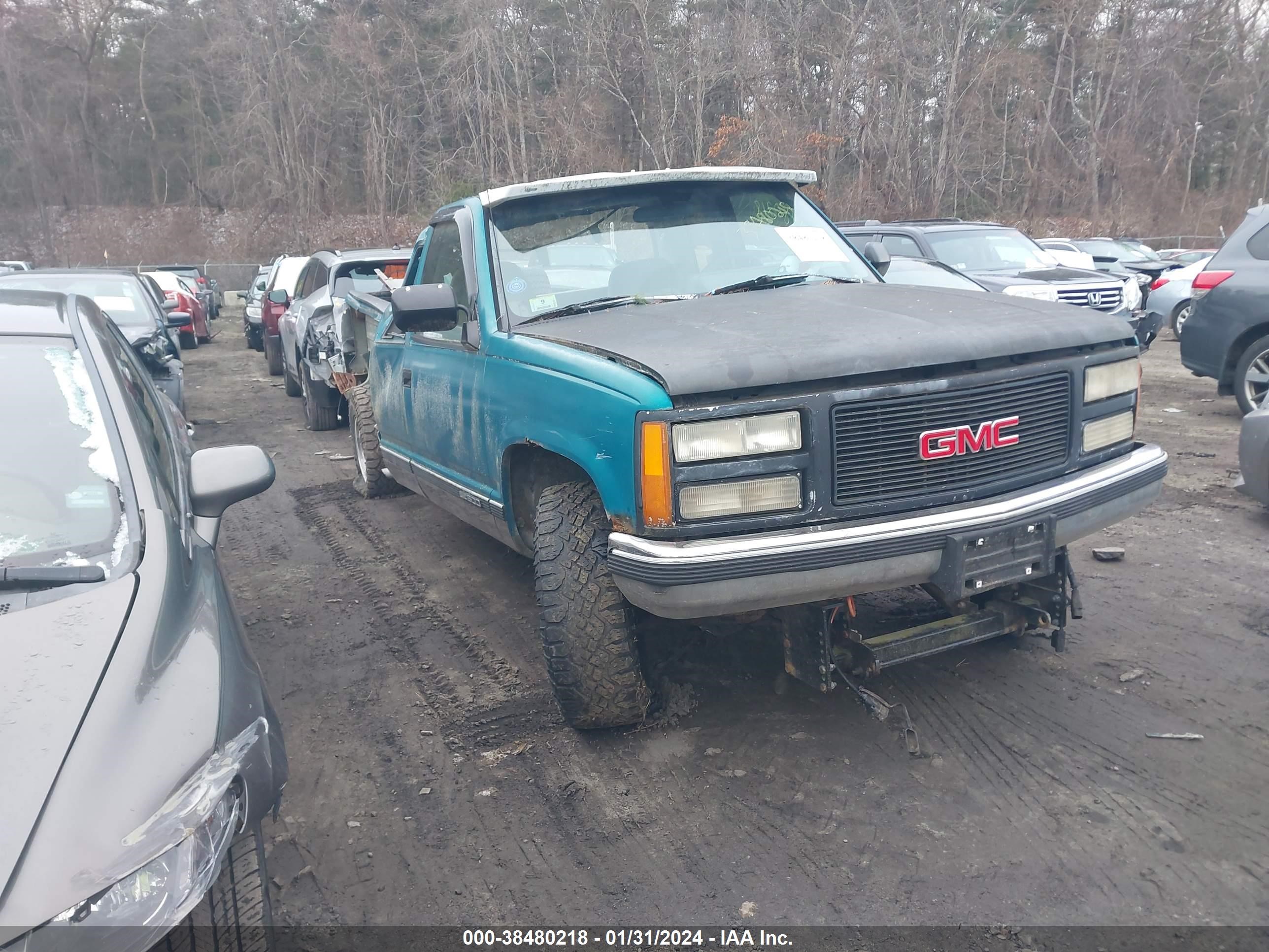 GMC SIERRA 1993 2gtek19k0p1557208