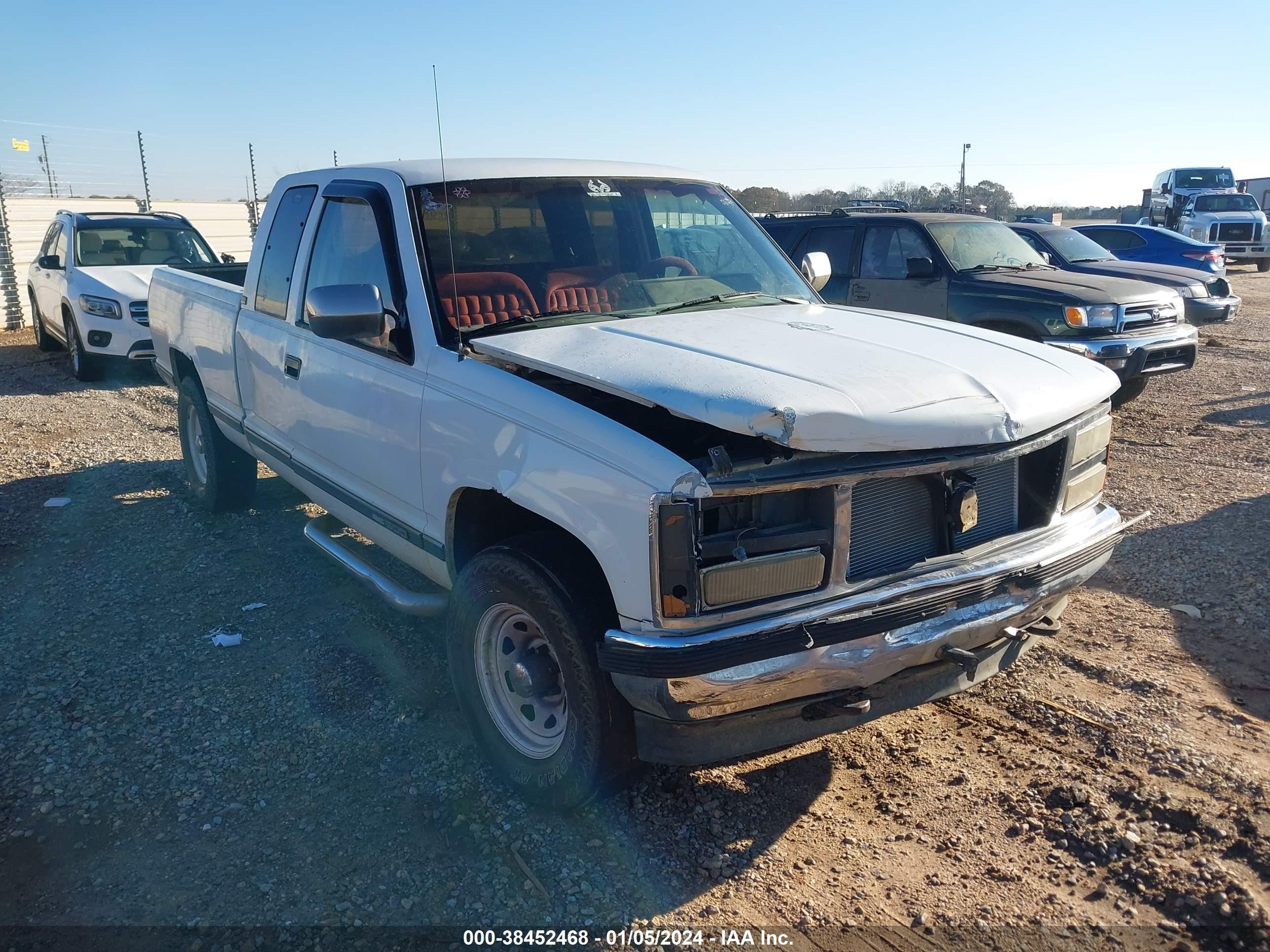 GMC SIERRA 1990 2gtek19k2l1541795