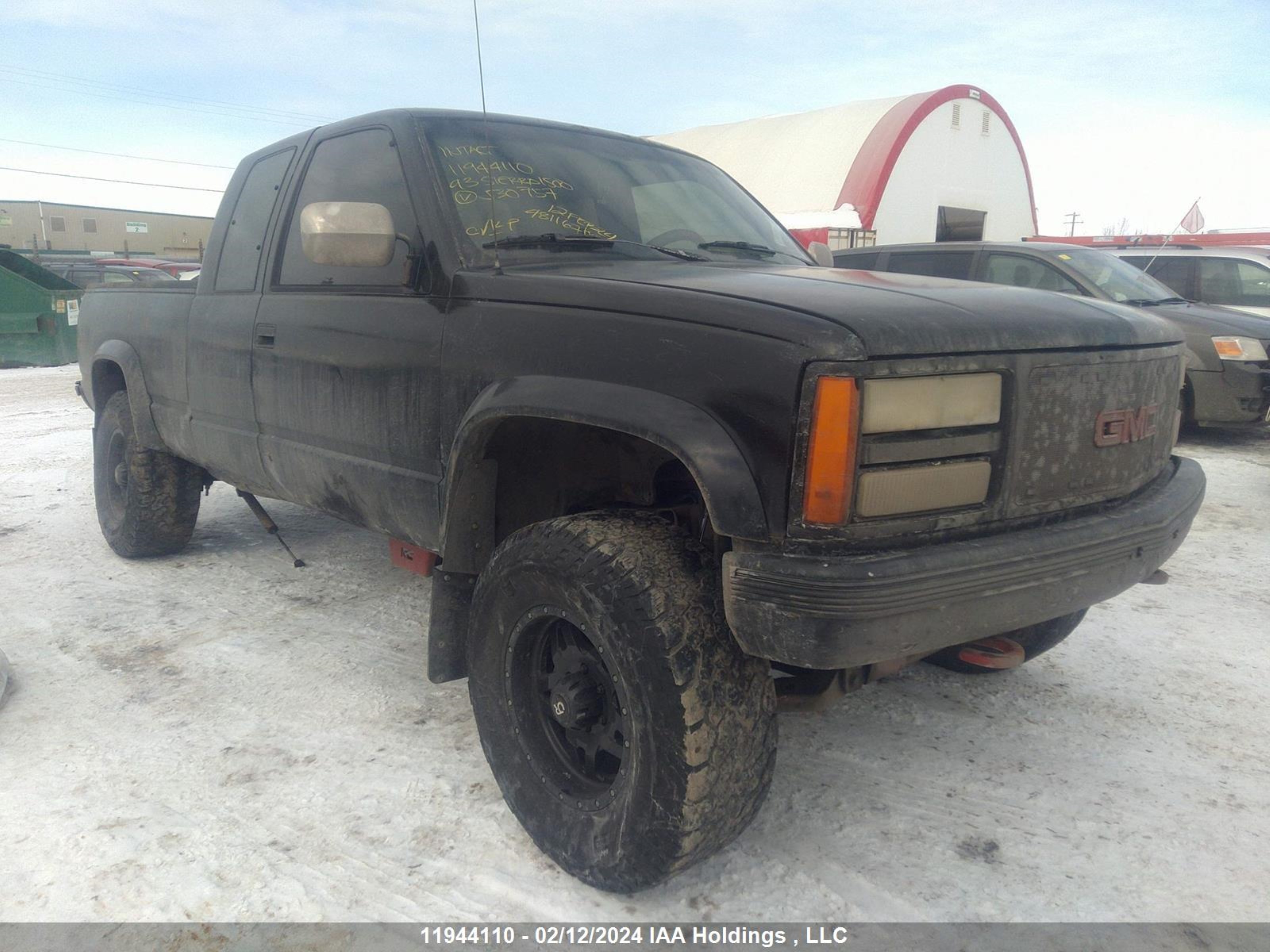 GMC SIERRA 1993 2gtek19k8p1530757