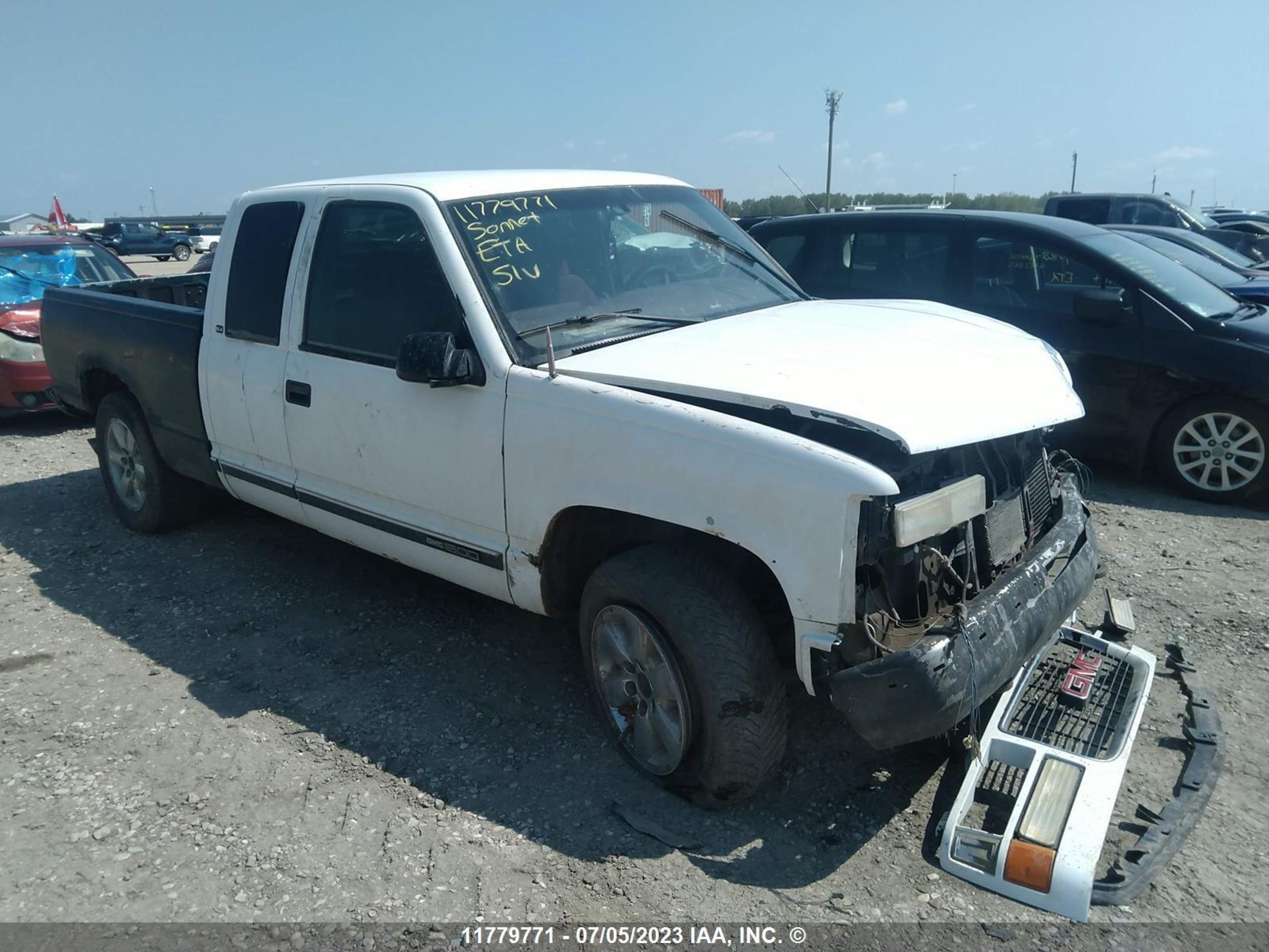 GMC SIERRA 1997 2gtek19r1v1570950