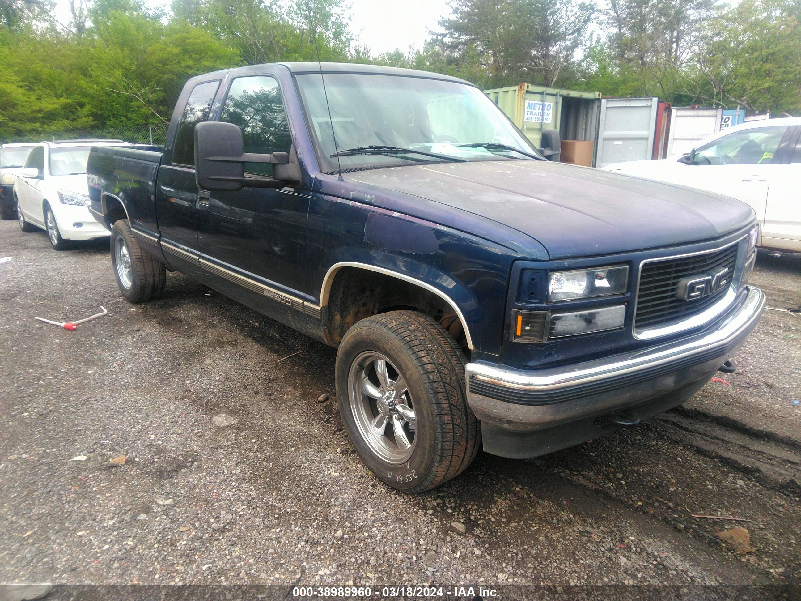 GMC SIERRA 1996 2gtek19r9t1502229