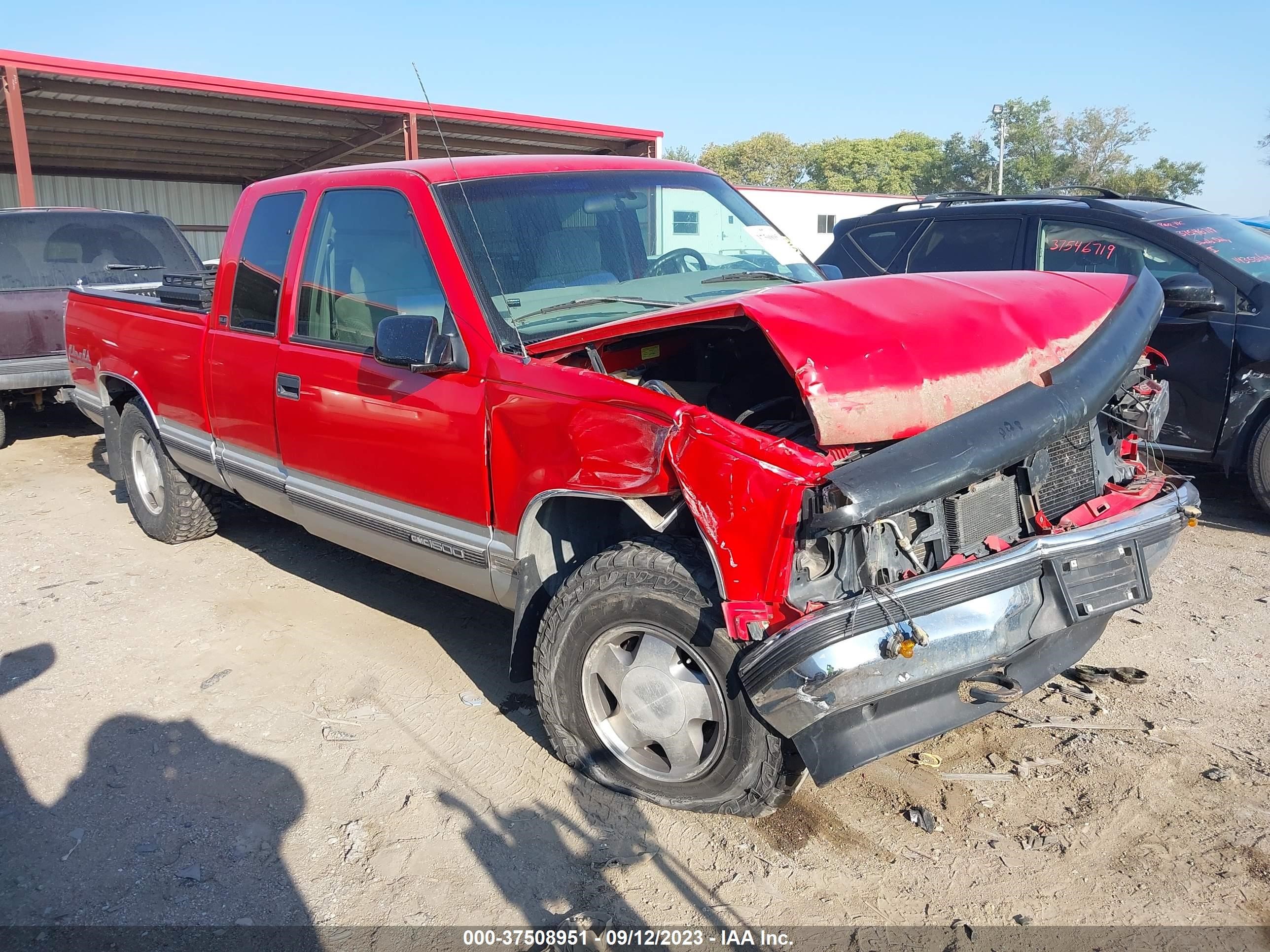 GMC SIERRA 1997 2gtek19r9v1529336