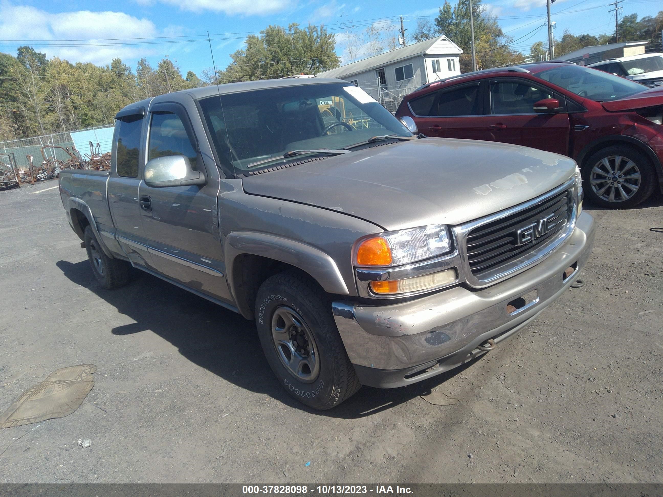 GMC SIERRA 2002 2gtek19t021352540