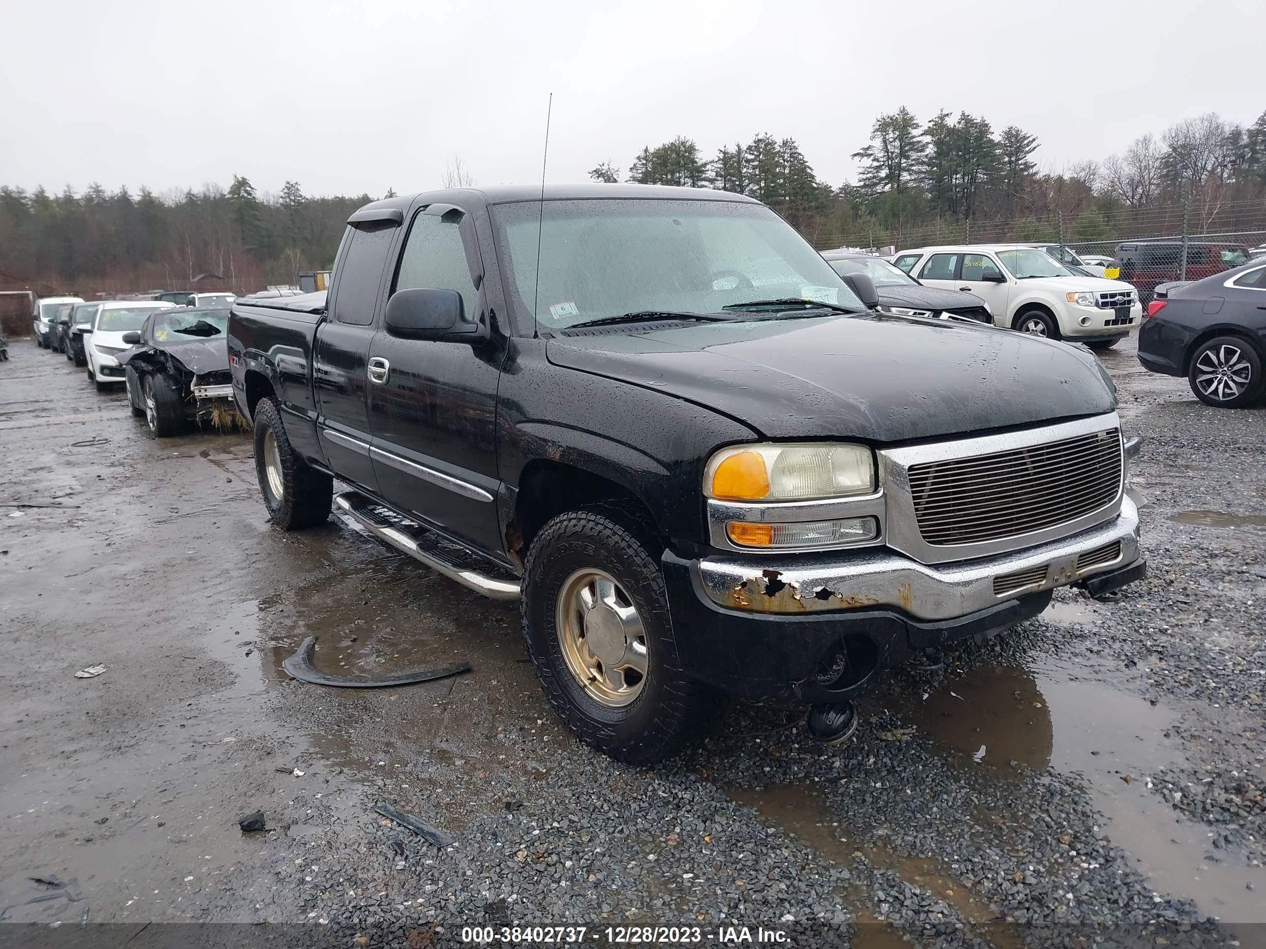 GMC SIERRA 2003 2gtek19t031264069