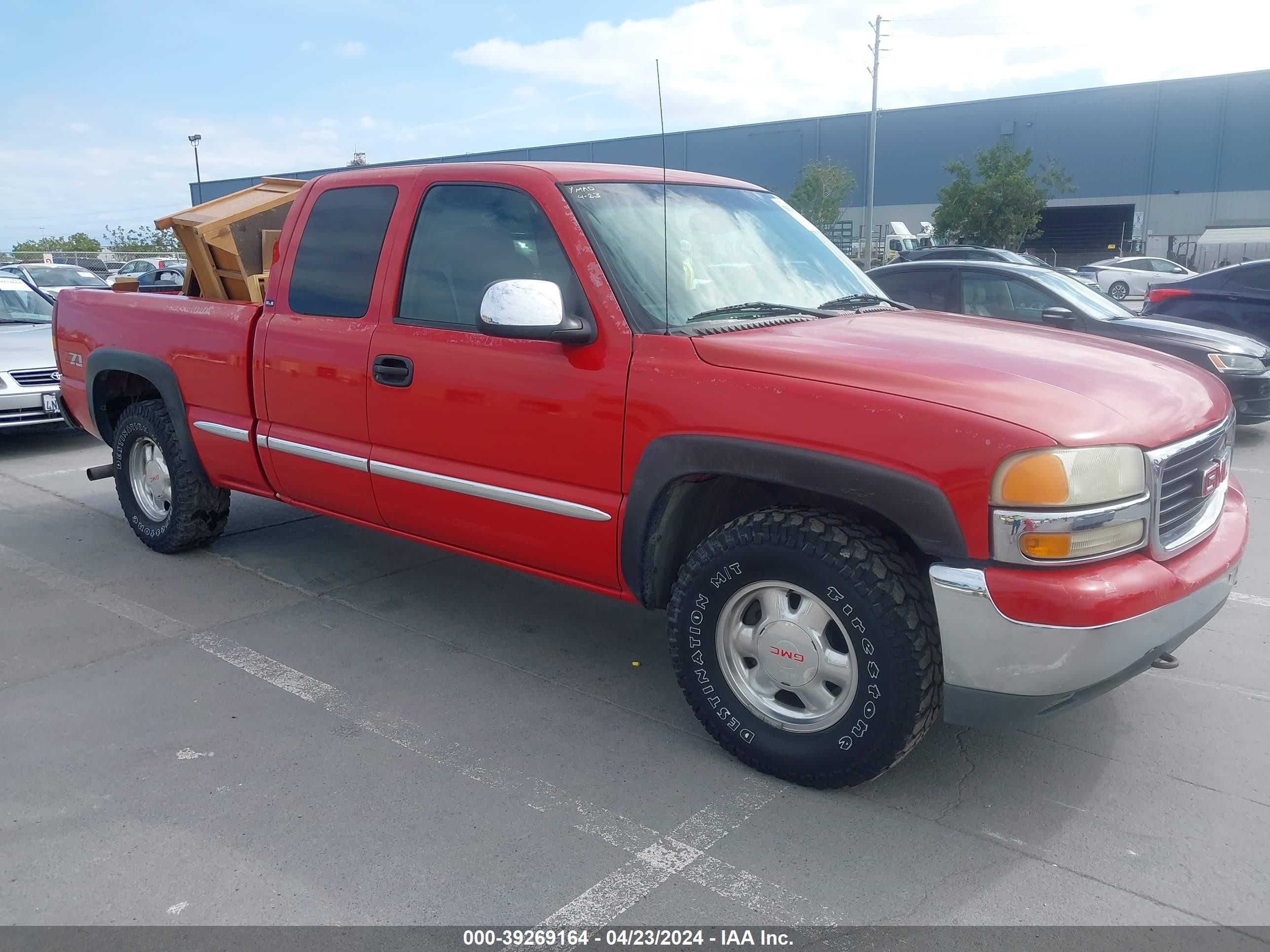 GMC SIERRA 2000 2gtek19t0y1355740