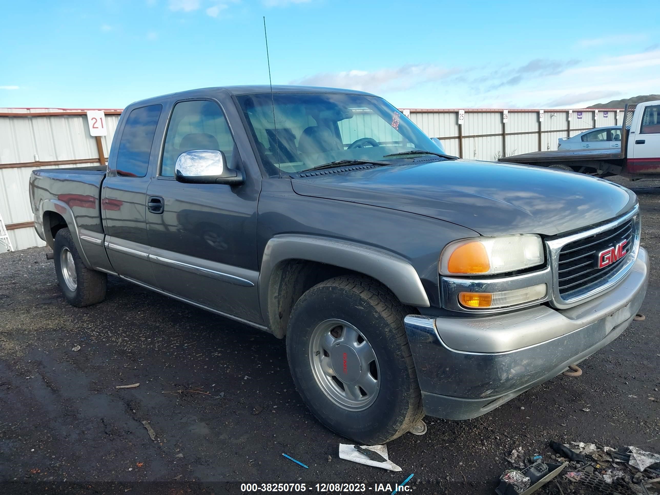 GMC SIERRA 2000 2gtek19t0y1368830