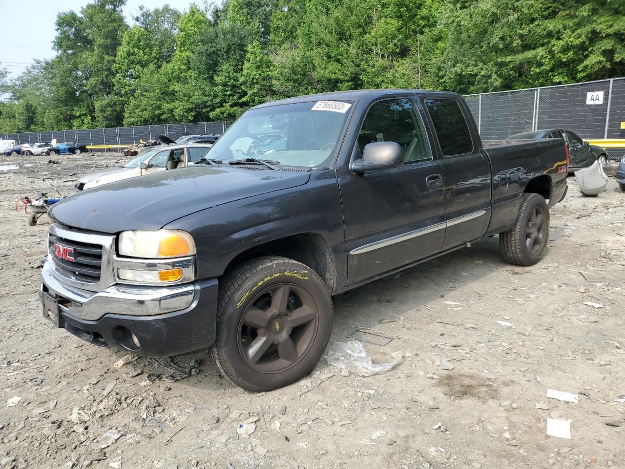 GMC SIERRA 2003 2gtek19t131281849