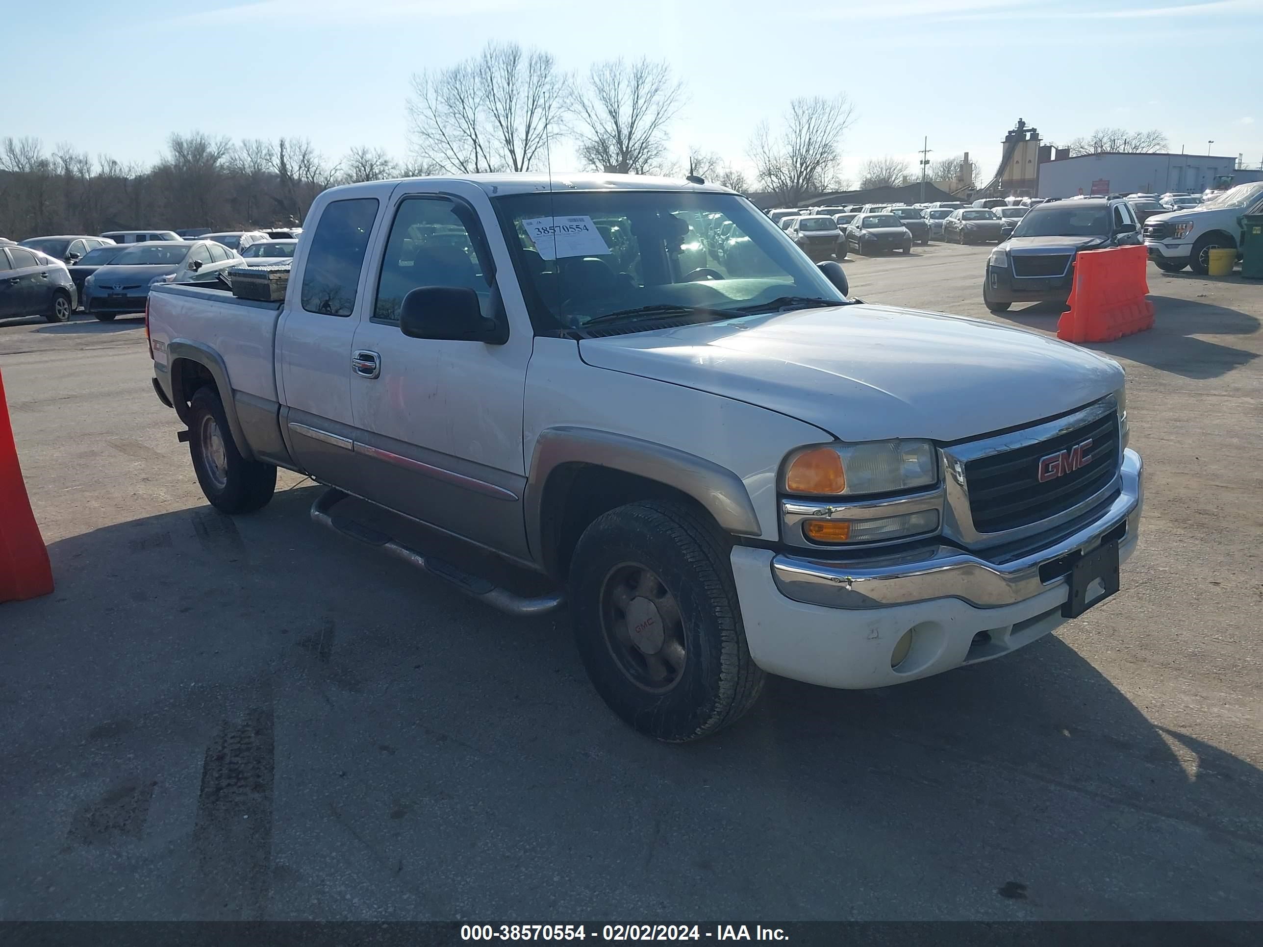 GMC SIERRA 2003 2gtek19t131289983