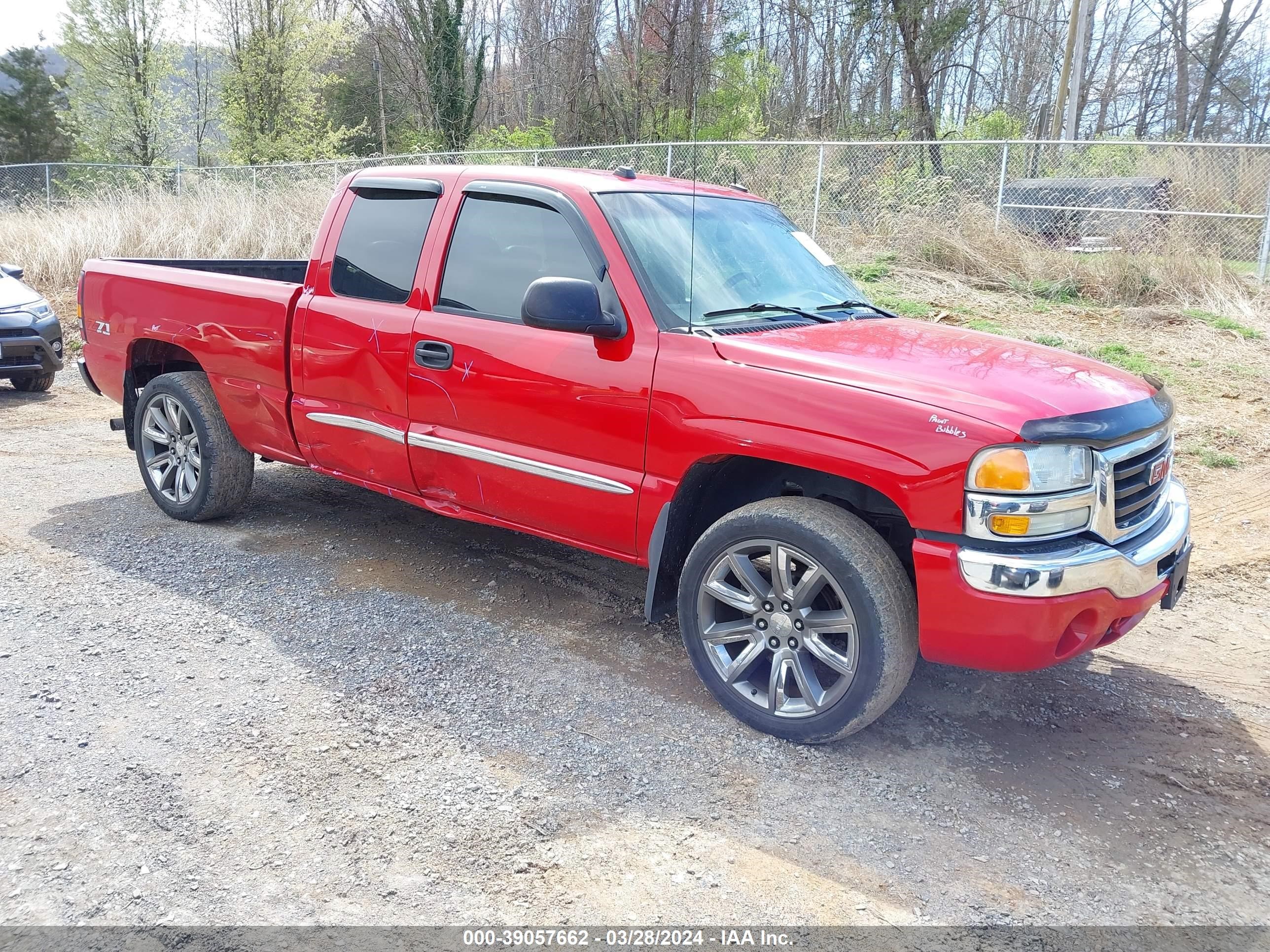 GMC SIERRA 2004 2gtek19t141172163