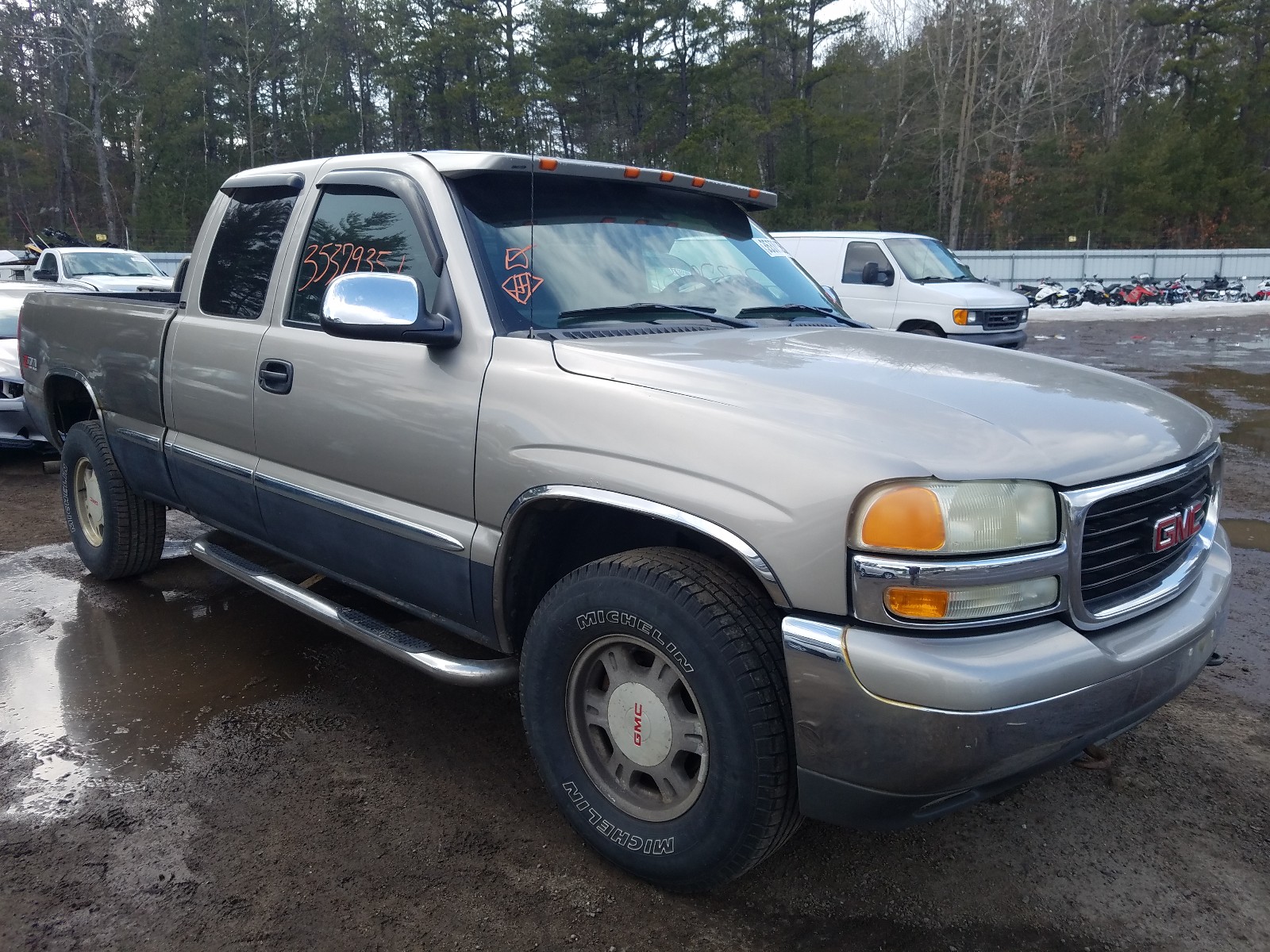 GMC NEW SIERRA 2002 2gtek19t221423429