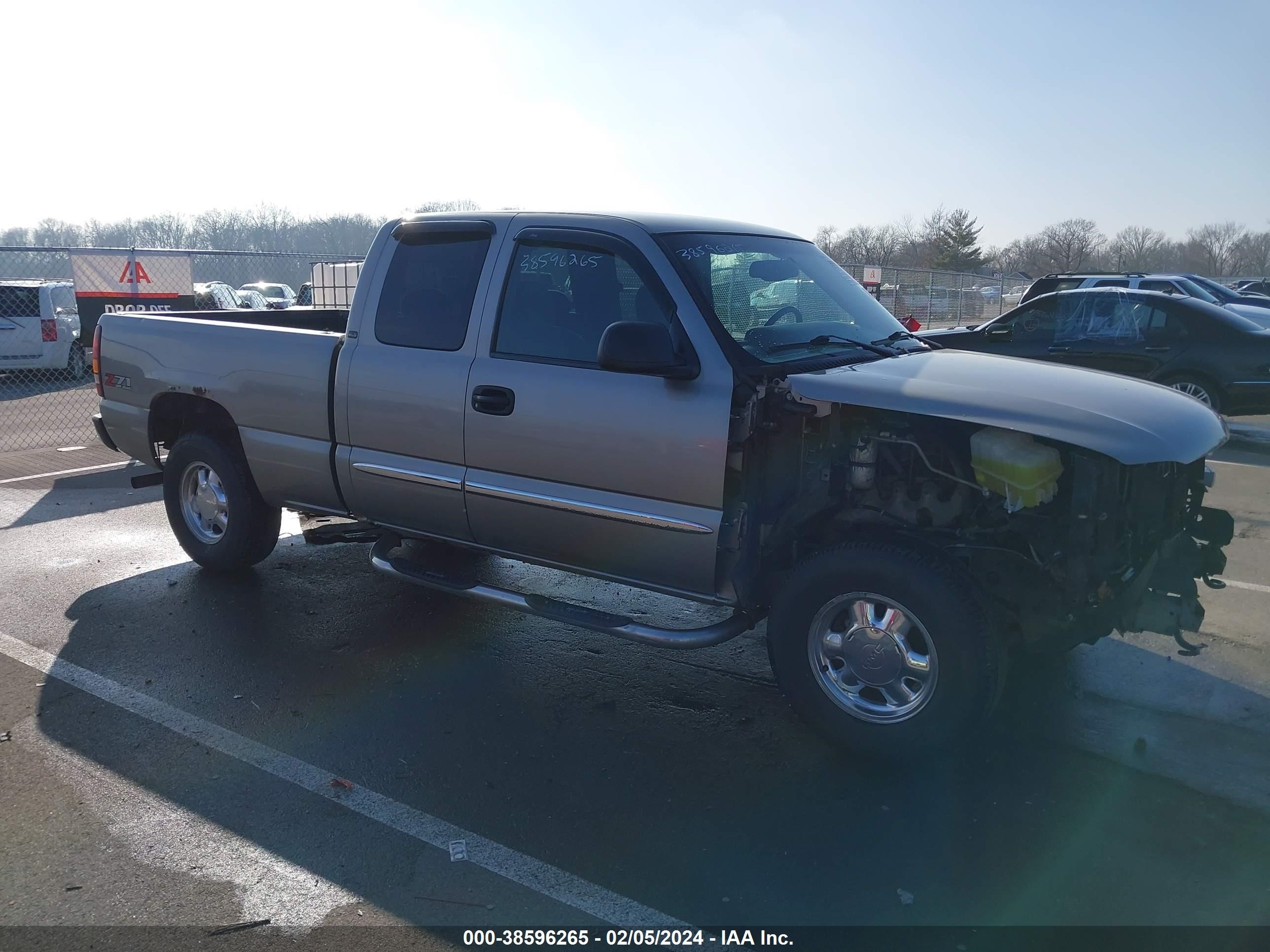 GMC SIERRA 2003 2gtek19t231237293