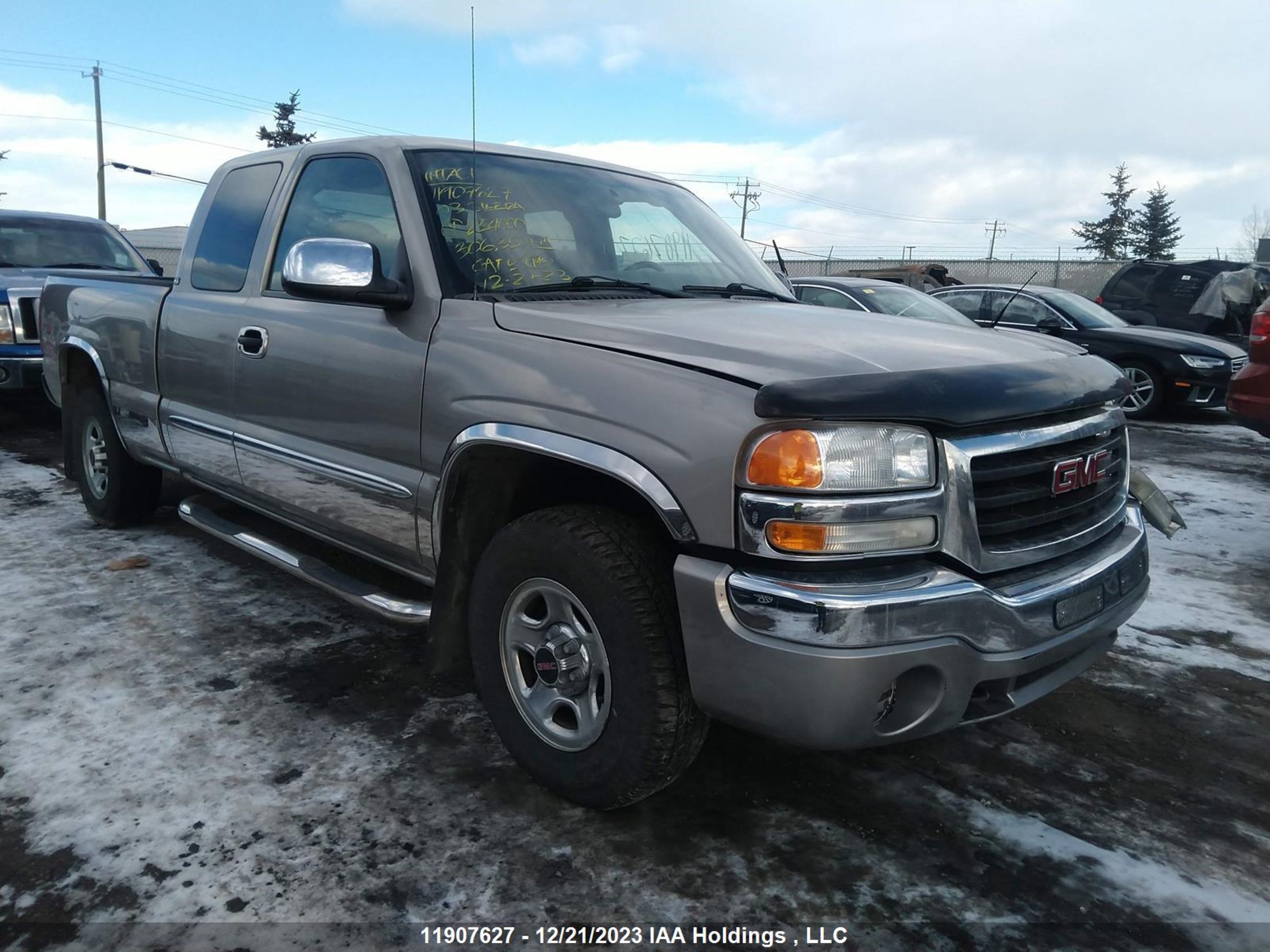 GMC SIERRA 2003 2gtek19t231254000