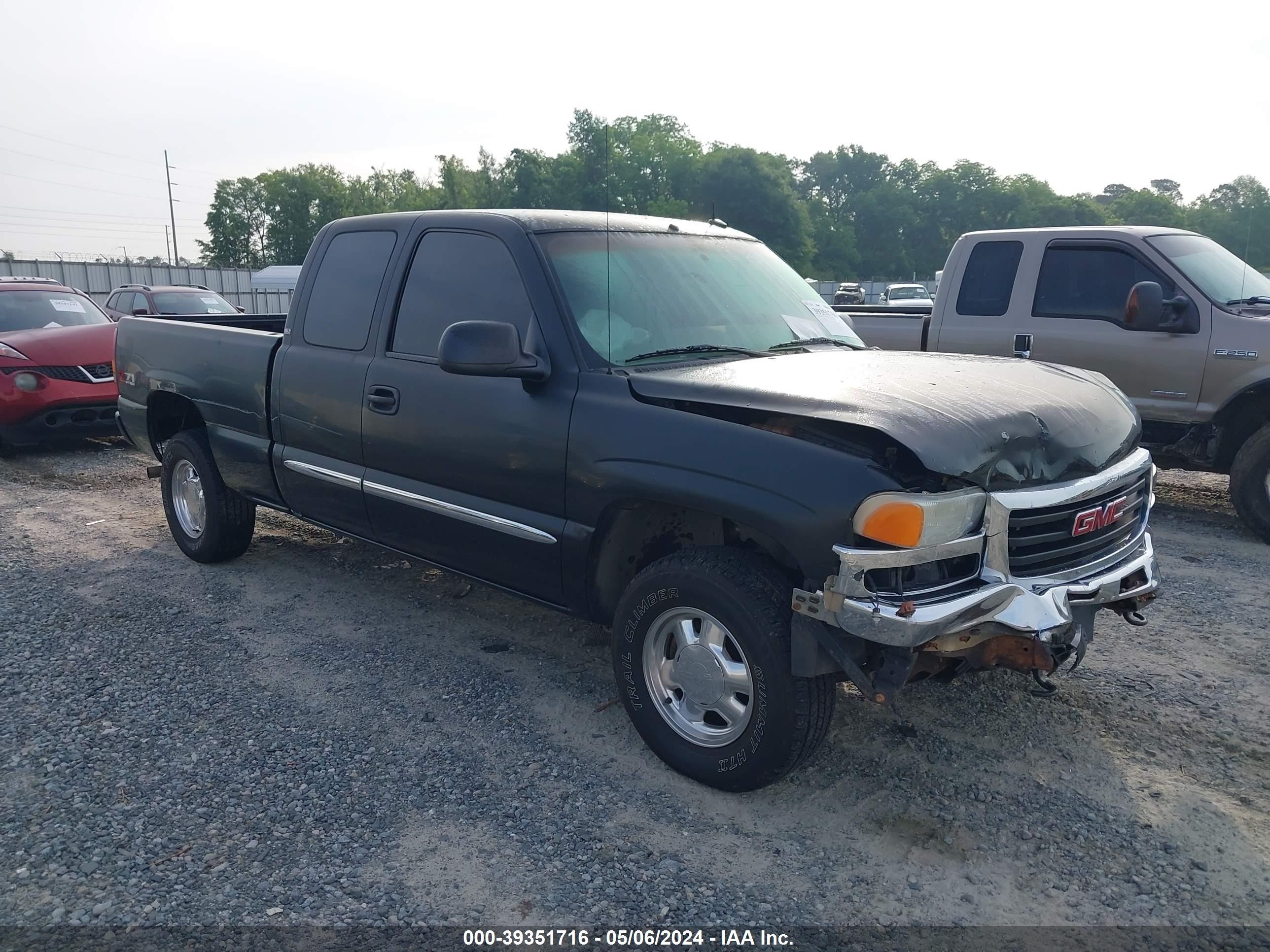 GMC SIERRA 2003 2gtek19t231272769