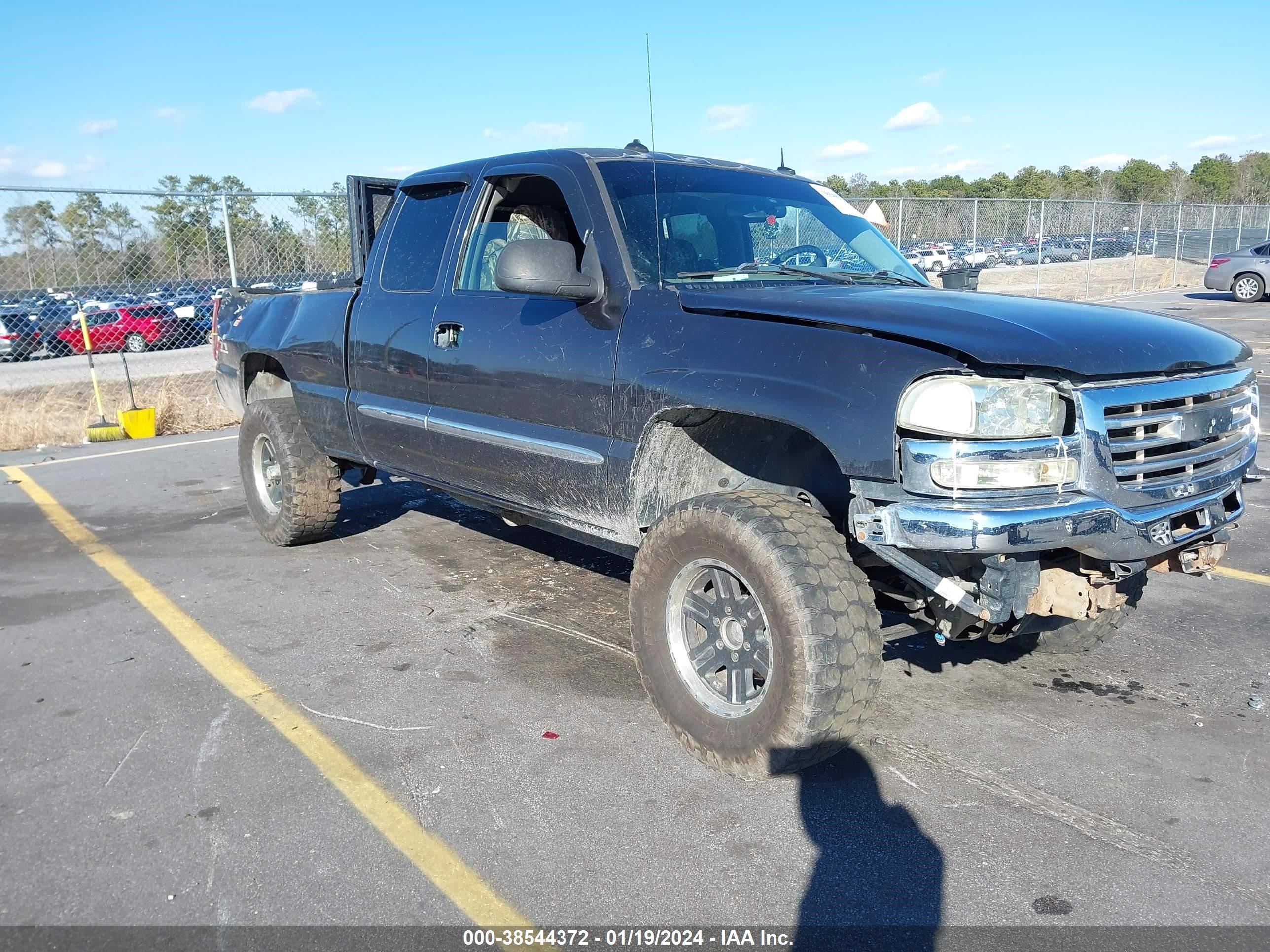 GMC SIERRA 2003 2gtek19t231300456