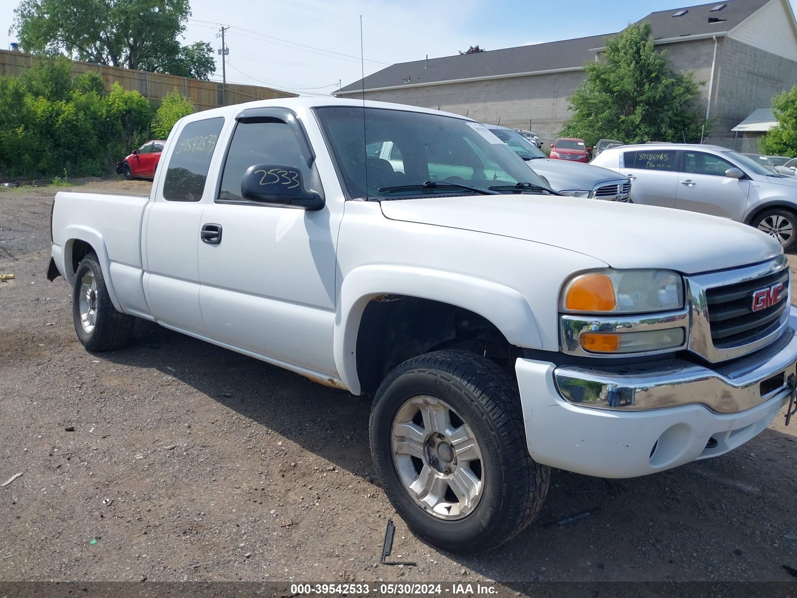 GMC SIERRA 2003 2gtek19t231304975