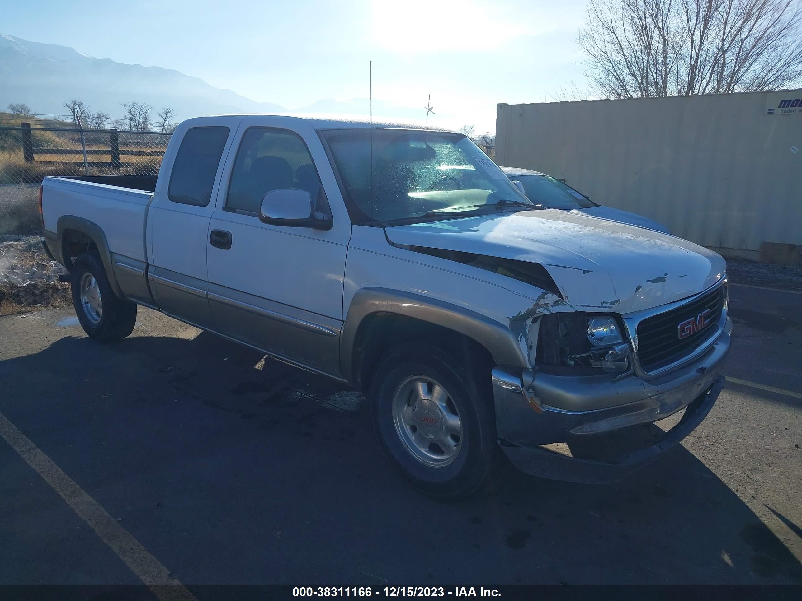 GMC SIERRA 2000 2gtek19t2y1318270