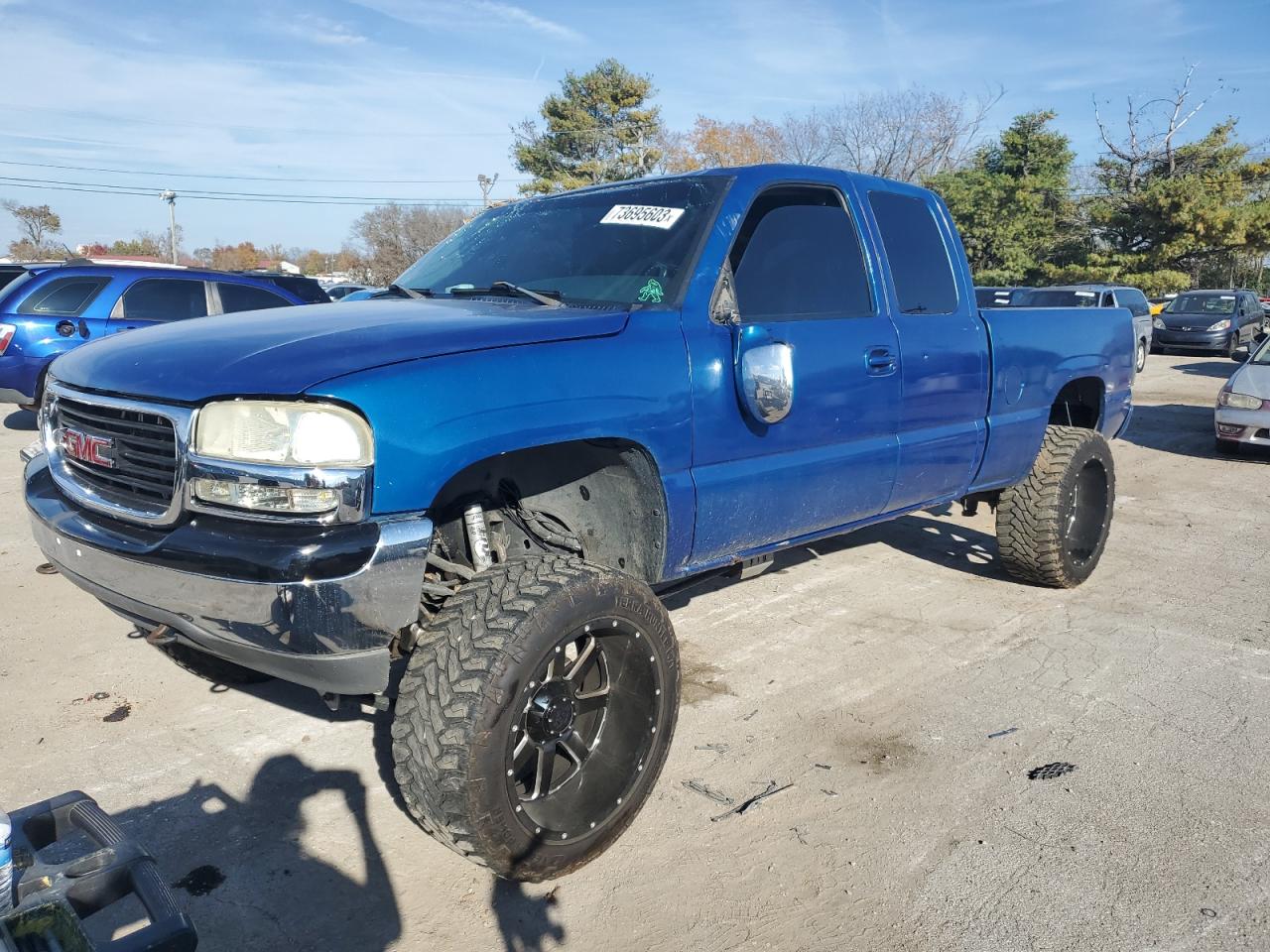 GMC SIERRA 2002 2gtek19t321329687