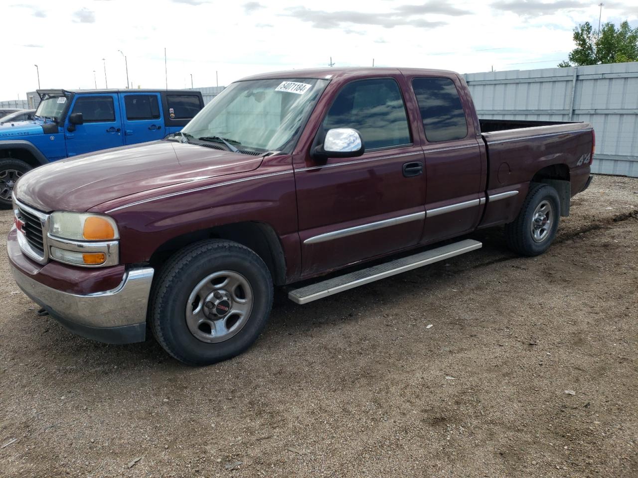 GMC SIERRA 2002 2gtek19t321329947