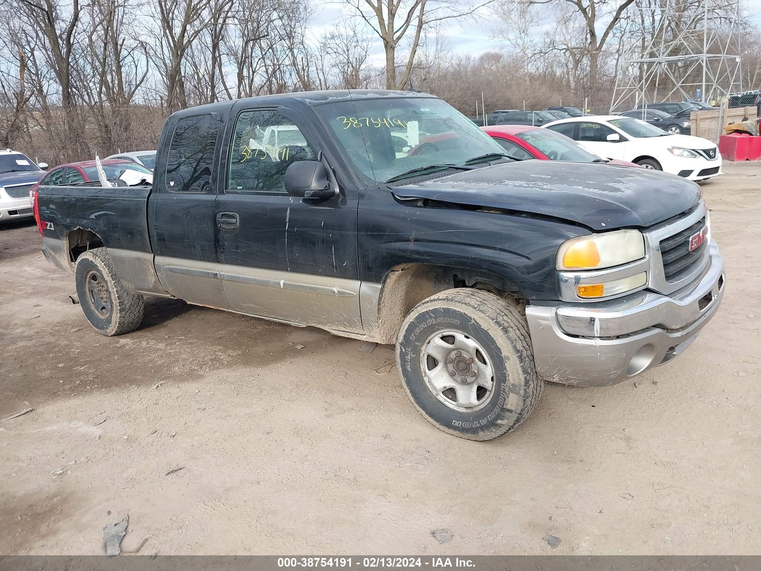 GMC SIERRA 2003 2gtek19t331321123