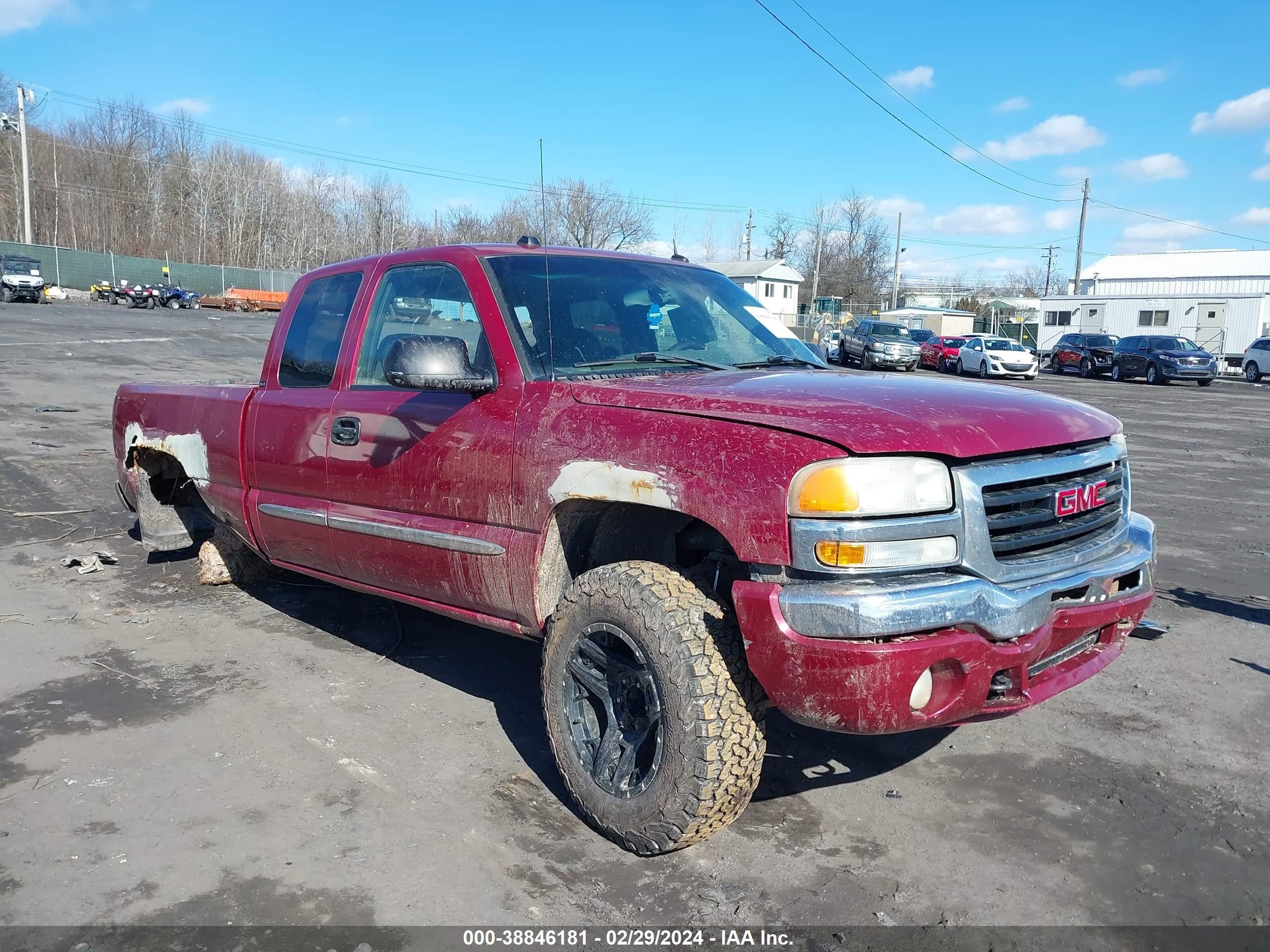 GMC SIERRA 2004 2gtek19t341286598