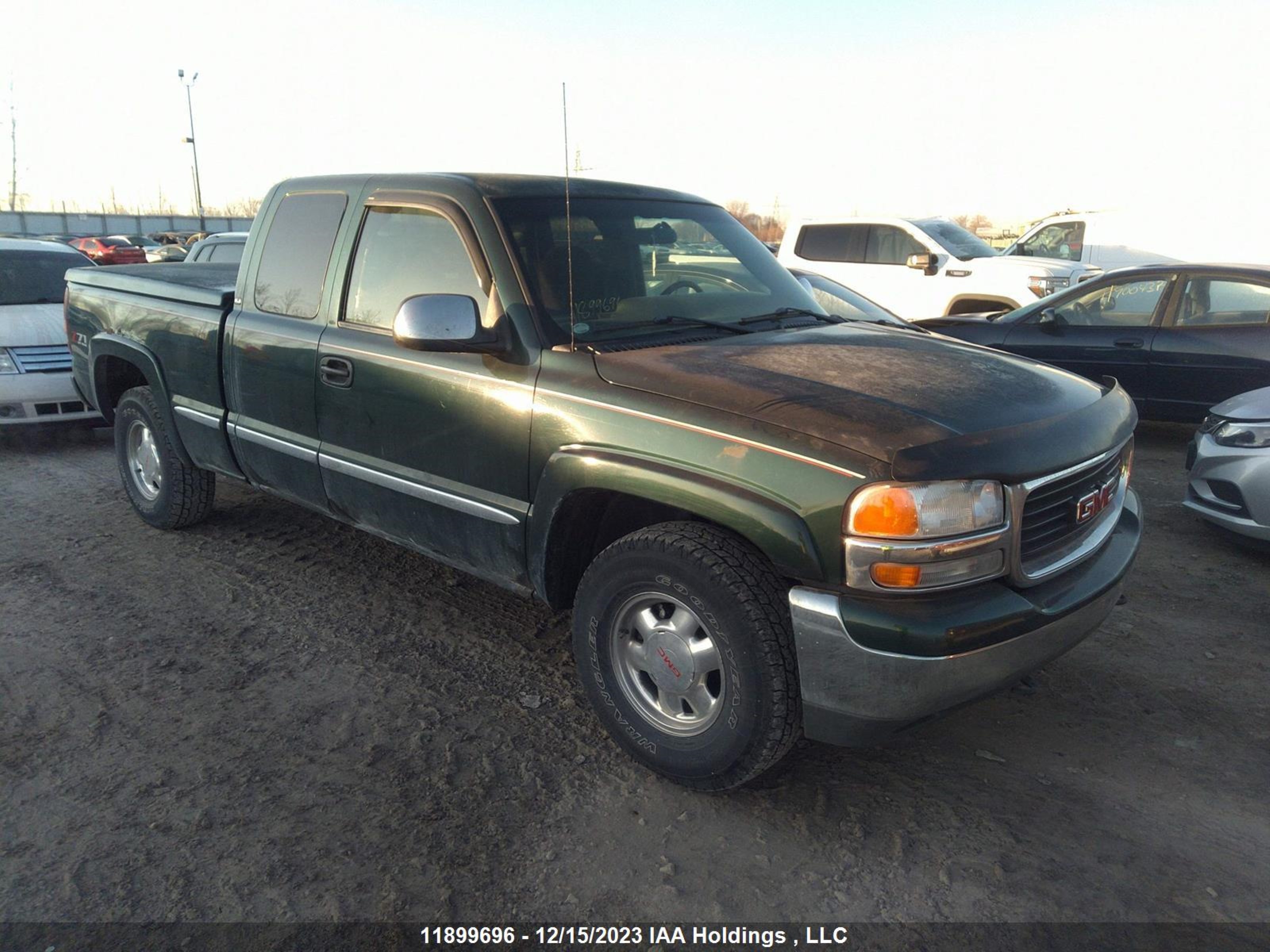 GMC SIERRA 2001 2gtek19t411136883