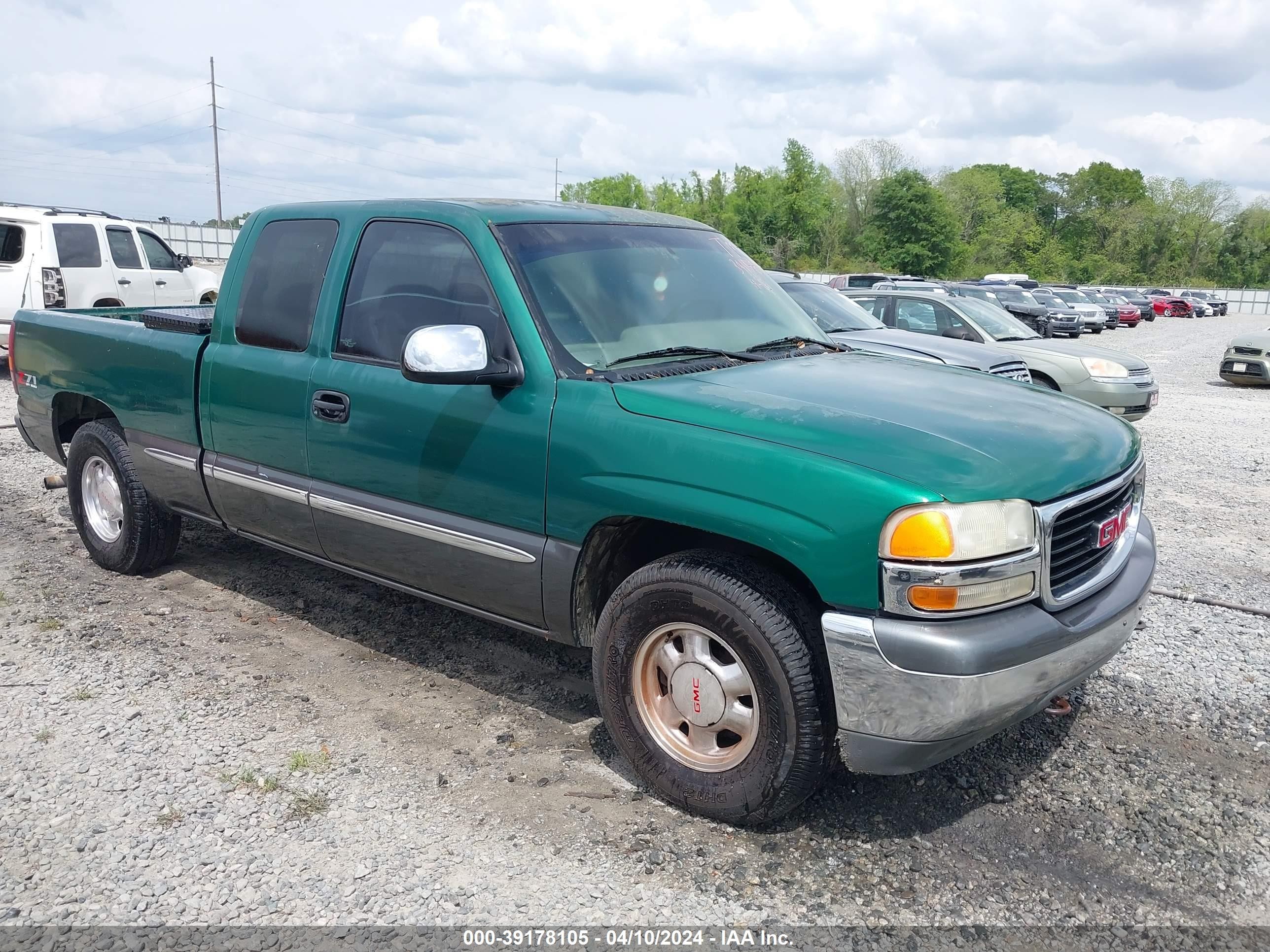 GMC SIERRA 2000 2gtek19t4y1322918