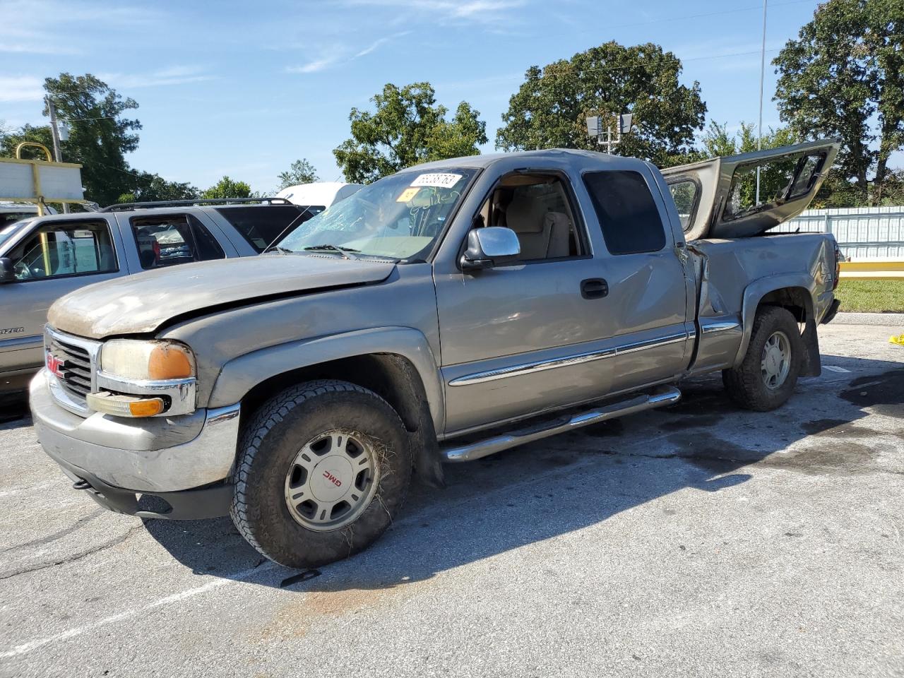 GMC SIERRA 2002 2gtek19t521238372