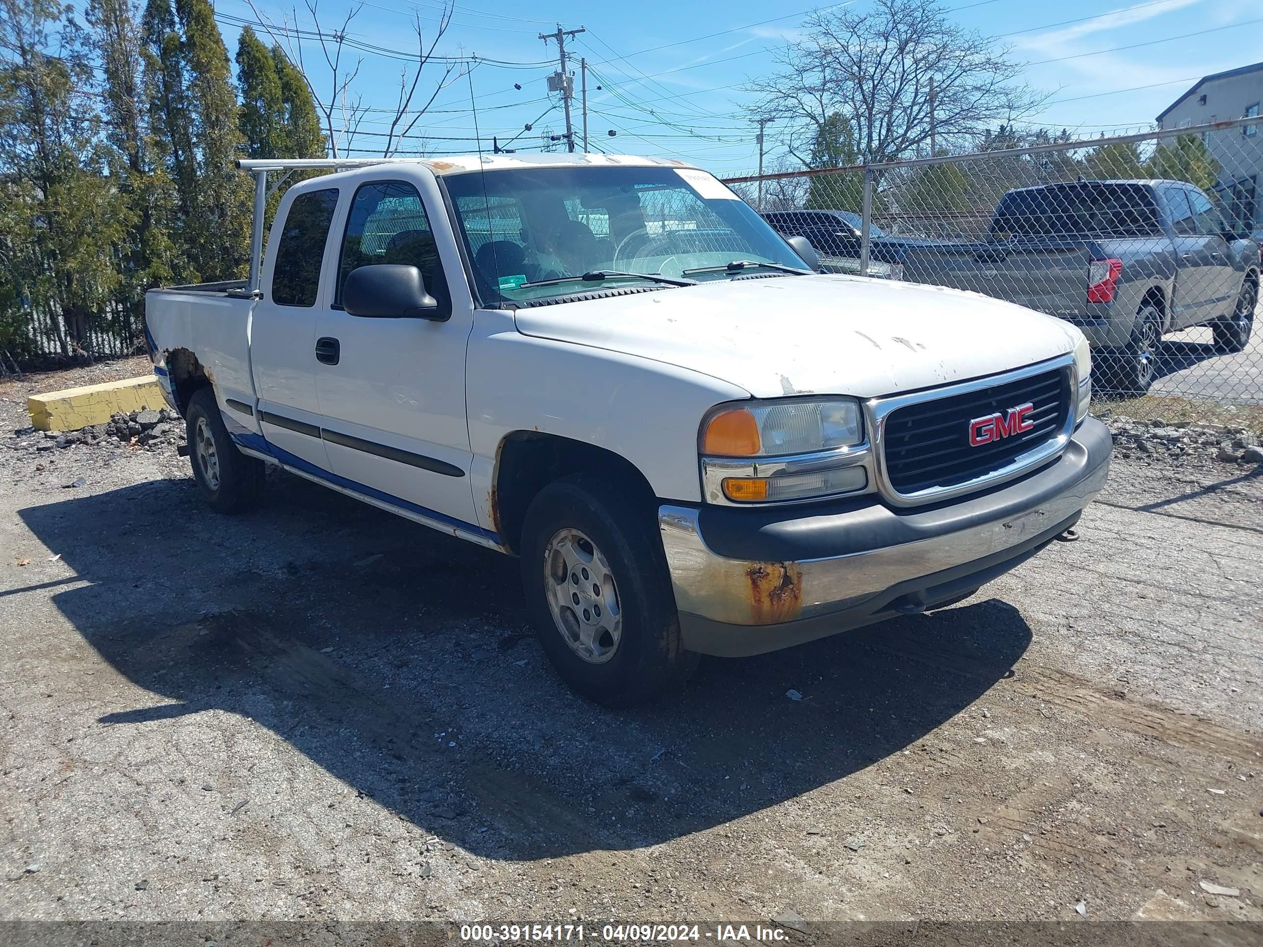 GMC SIERRA 2002 2gtek19t521269203