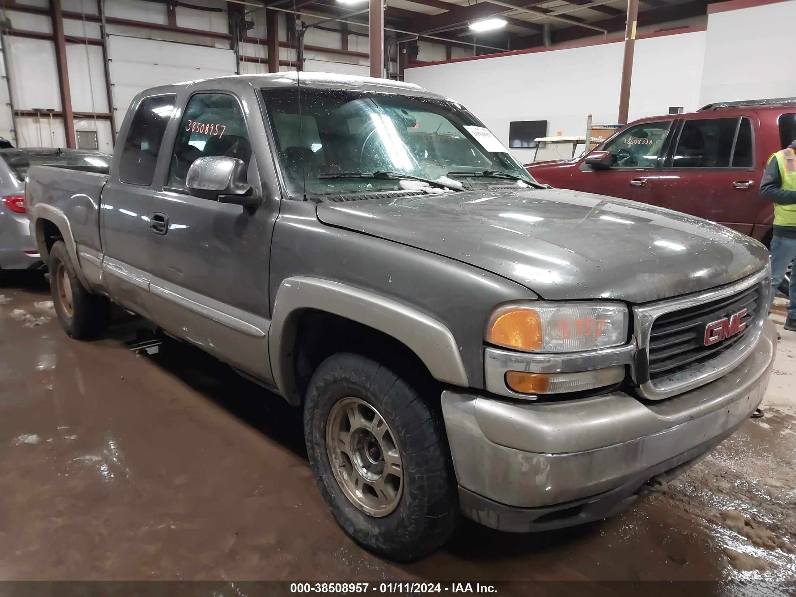 GMC SIERRA 2001 2gtek19t611395861