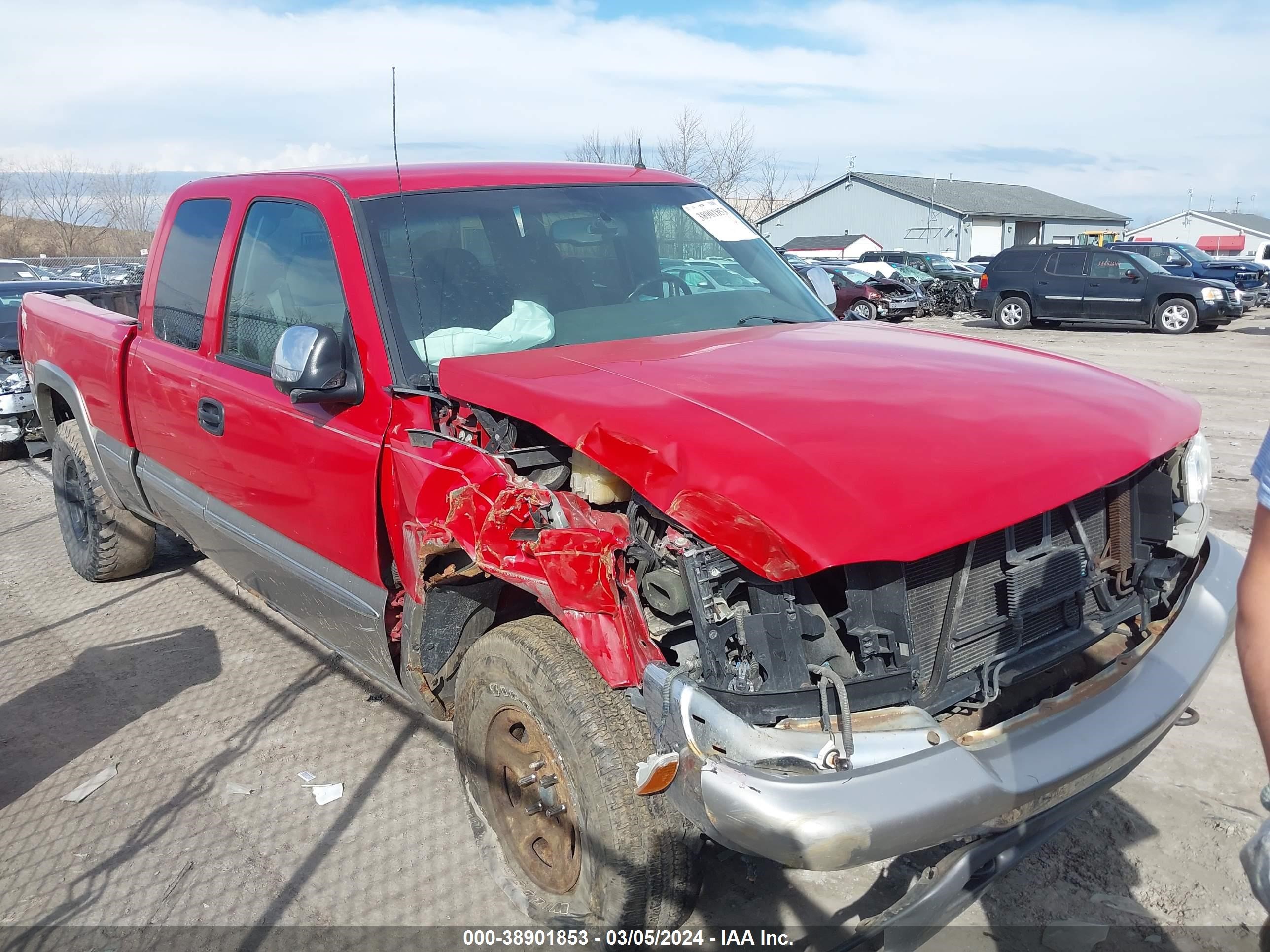 GMC SIERRA 2002 2gtek19t621153556