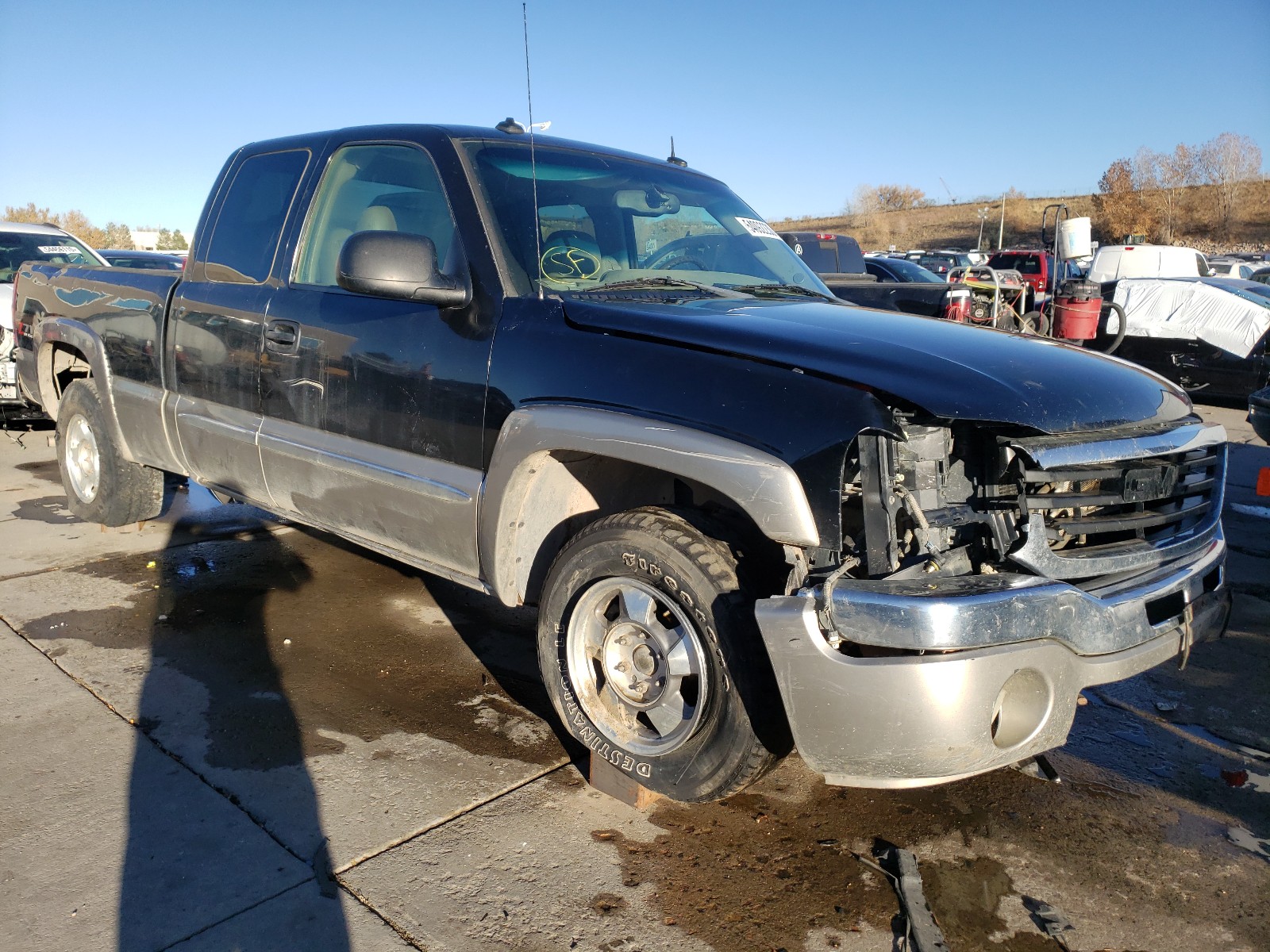 GMC NEW SIERRA 2003 2gtek19t631160752