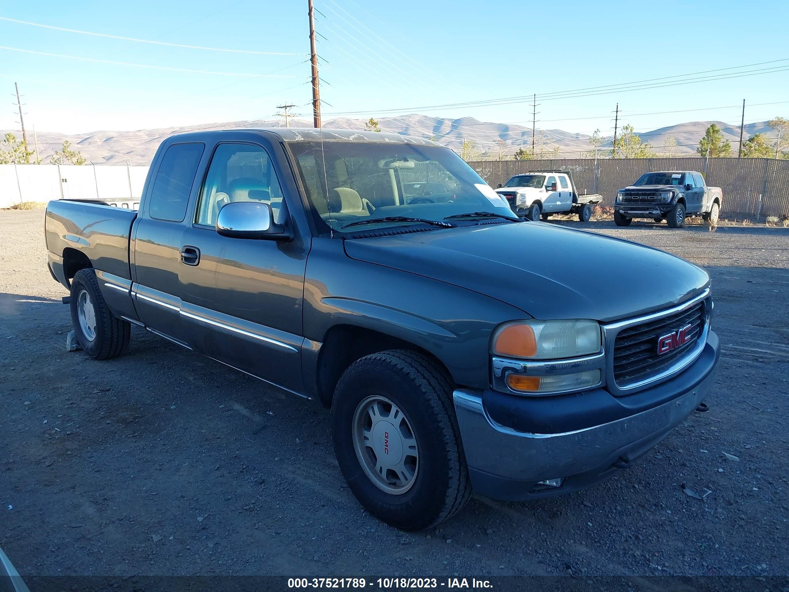 GMC SIERRA 1999 2gtek19t6x1511603