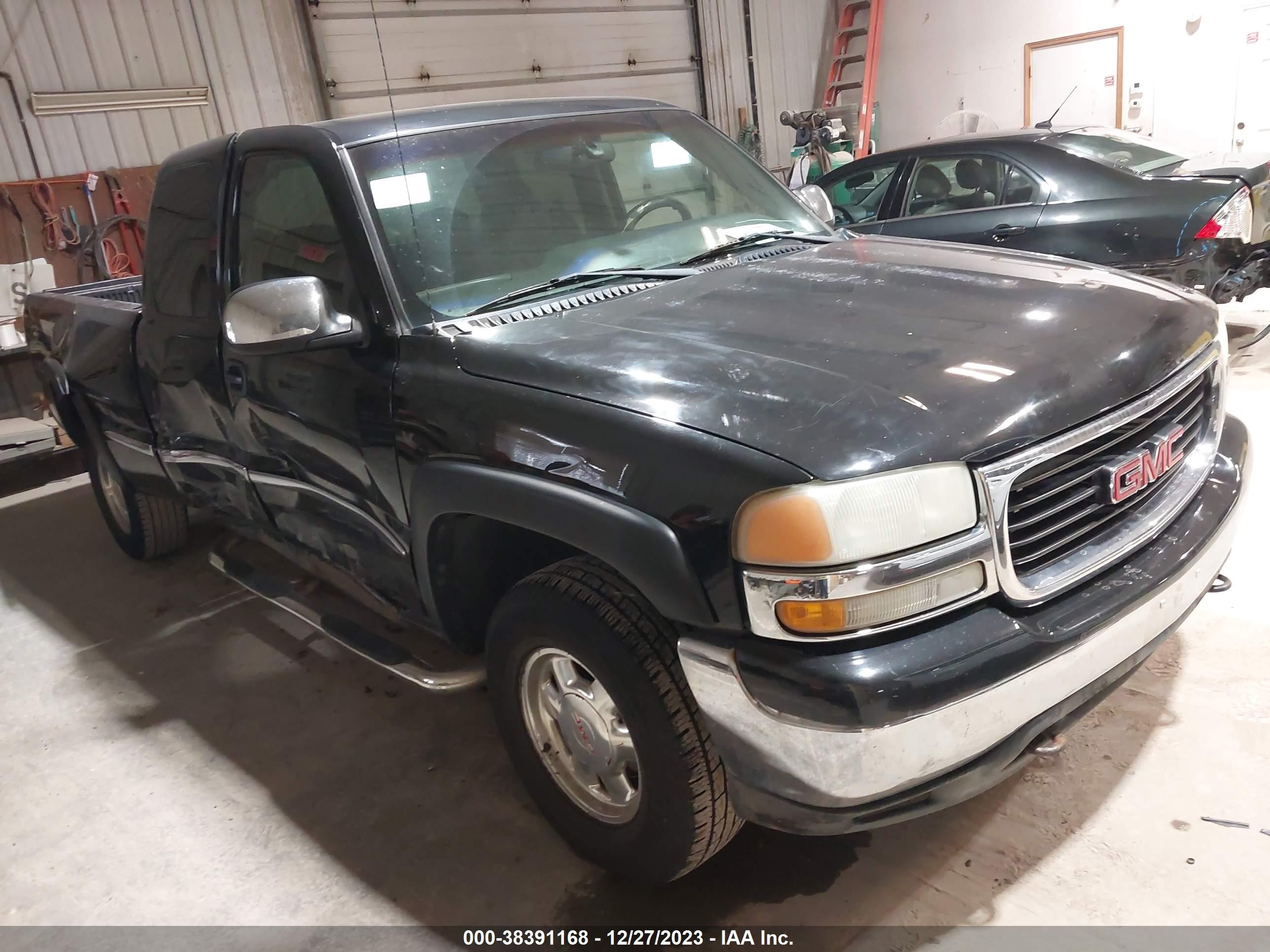 GMC SIERRA 2002 2gtek19t821423256