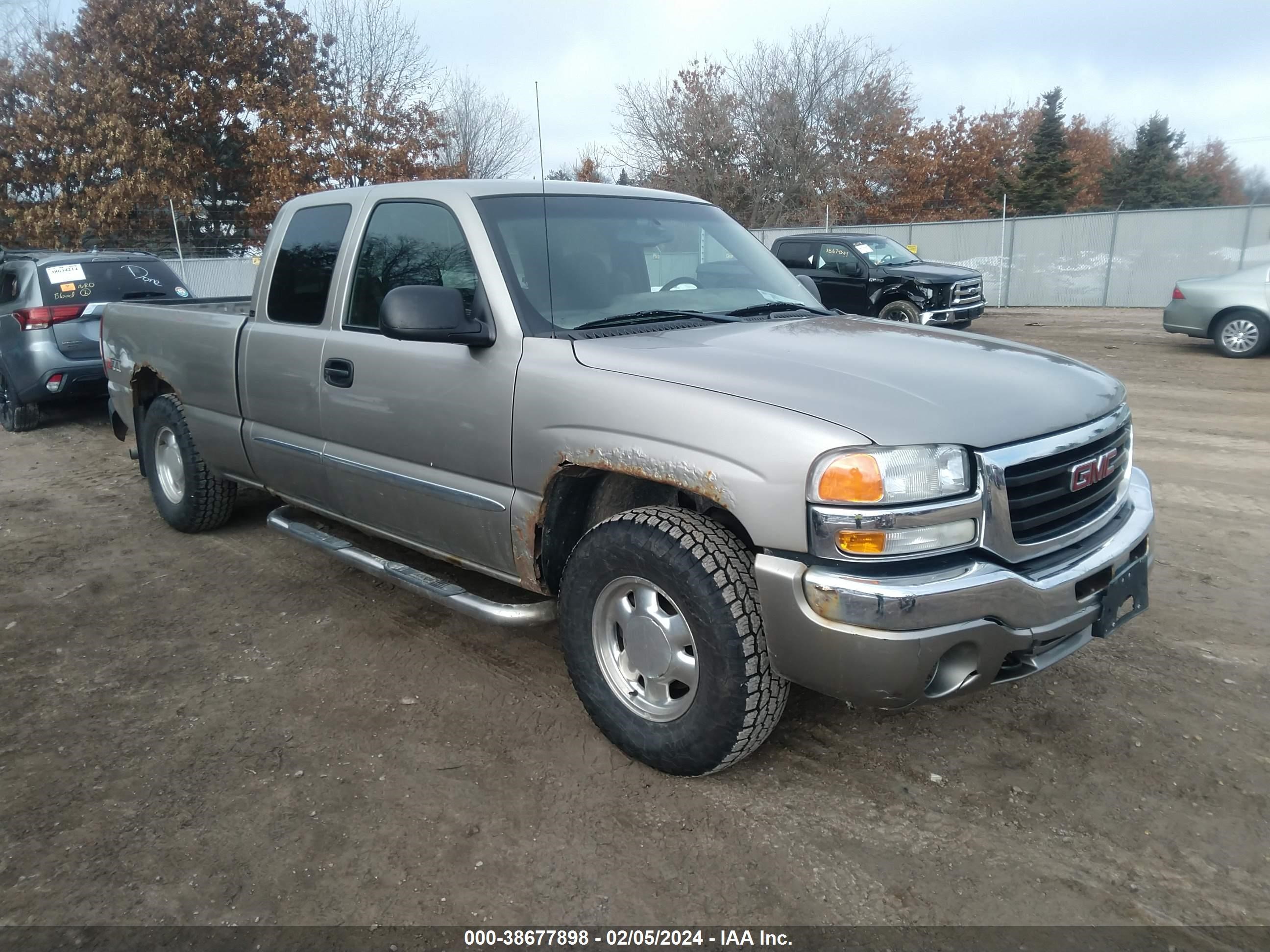 GMC SIERRA 2003 2gtek19t831326737