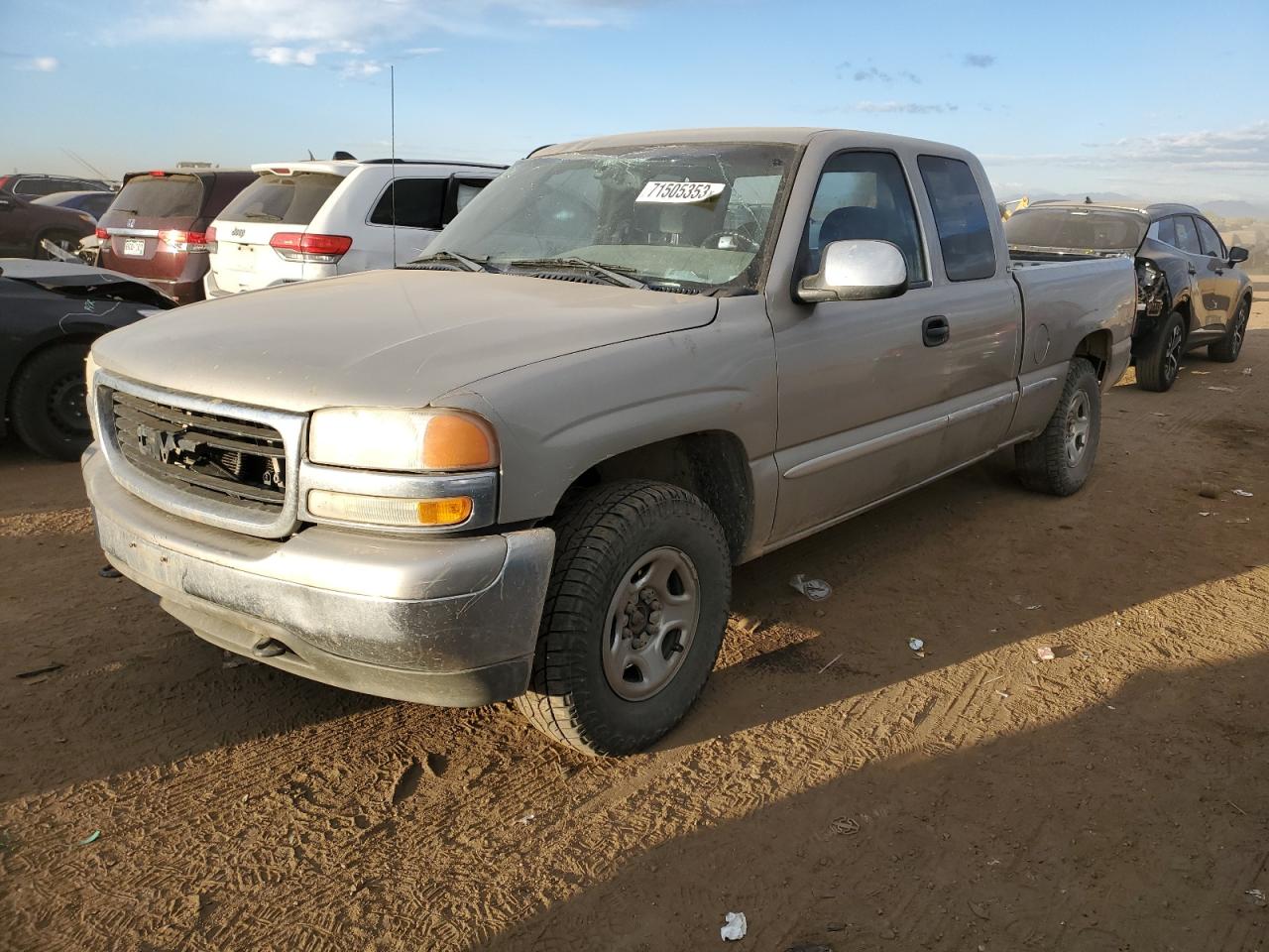 GMC SIERRA 2002 2gtek19t921154541